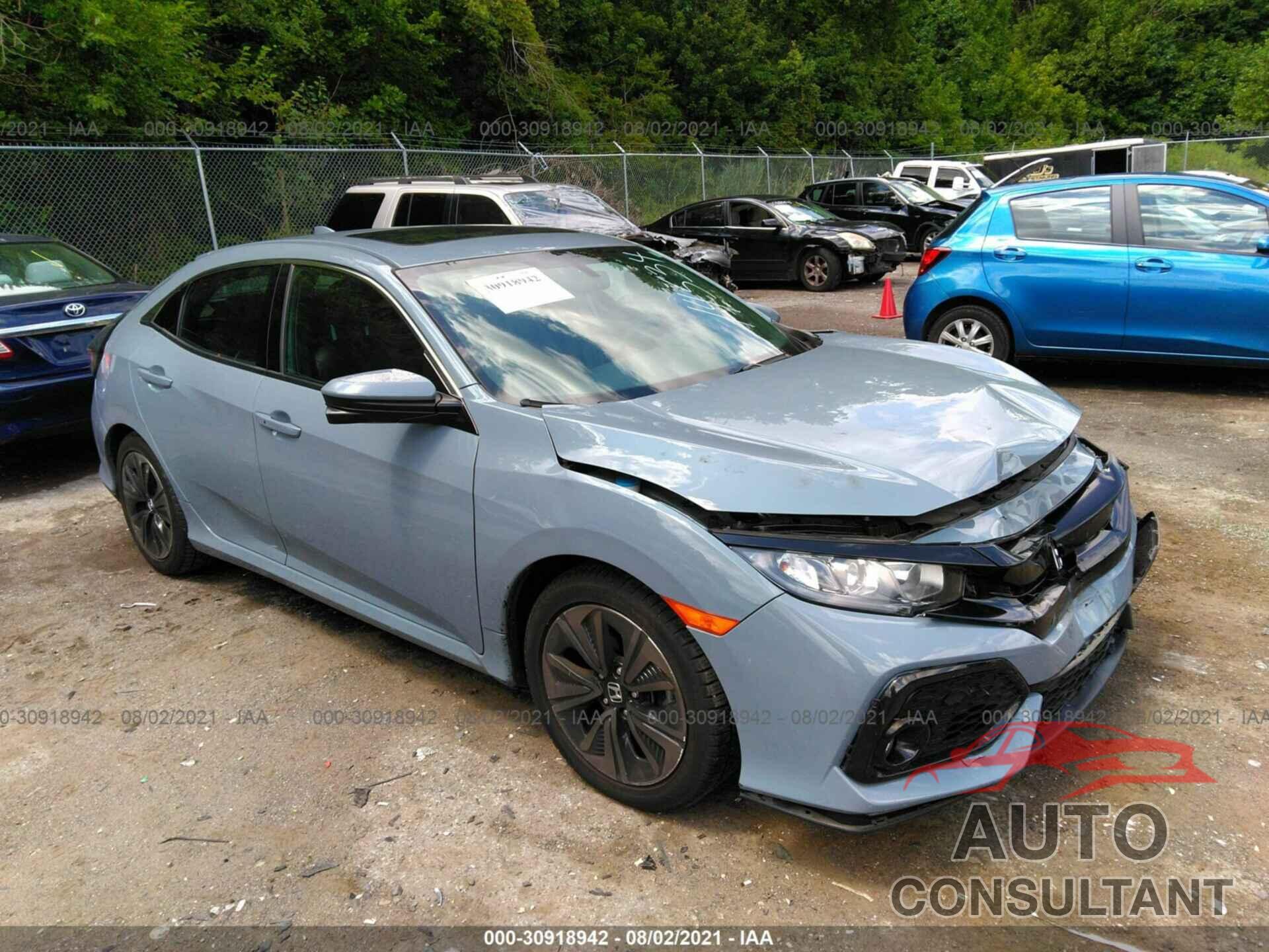 HONDA CIVIC HATCHBACK 2017 - SHHFK7H79HU414534