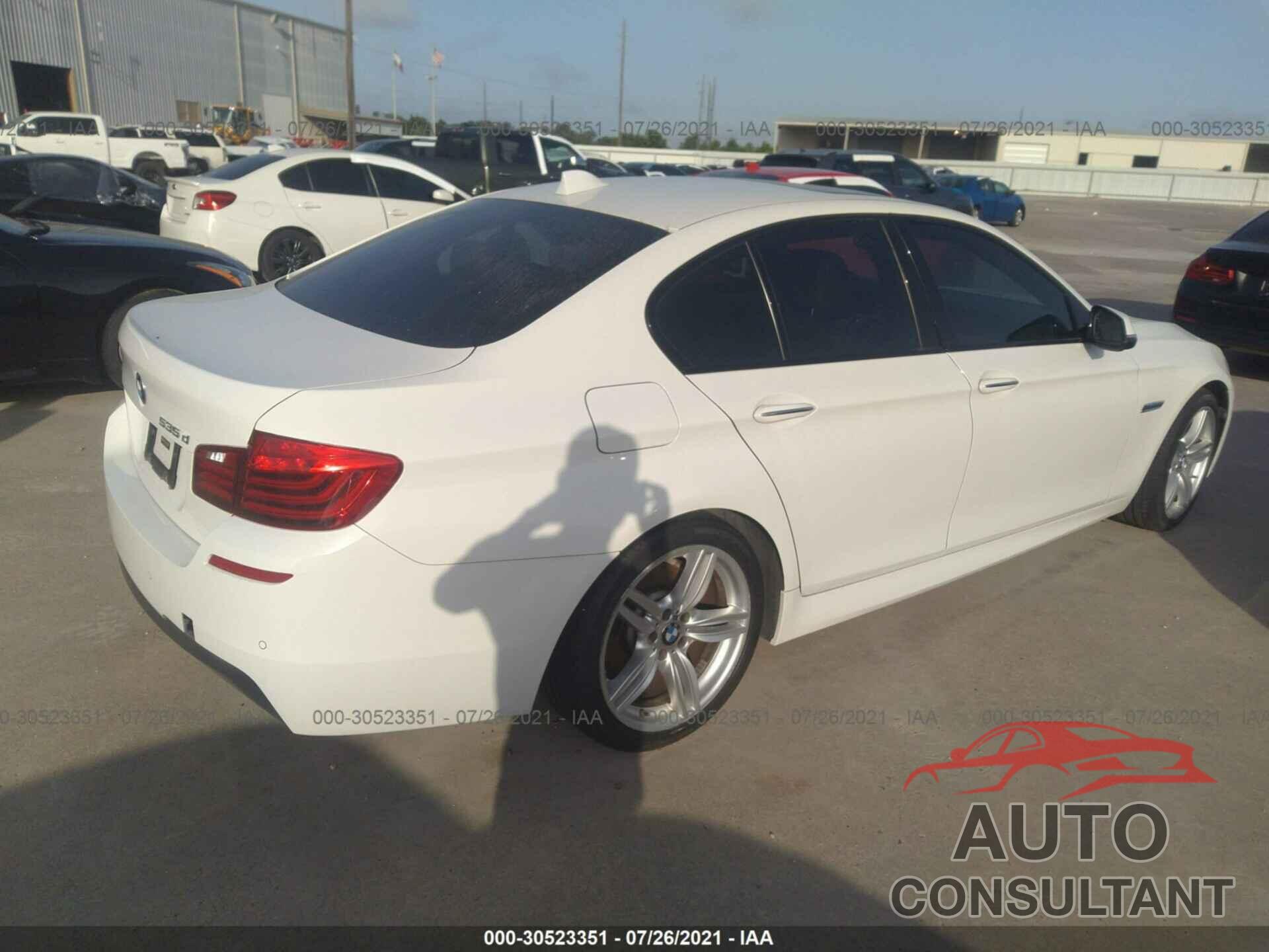 BMW 5 SERIES 2016 - WBAXA5C58GD691908