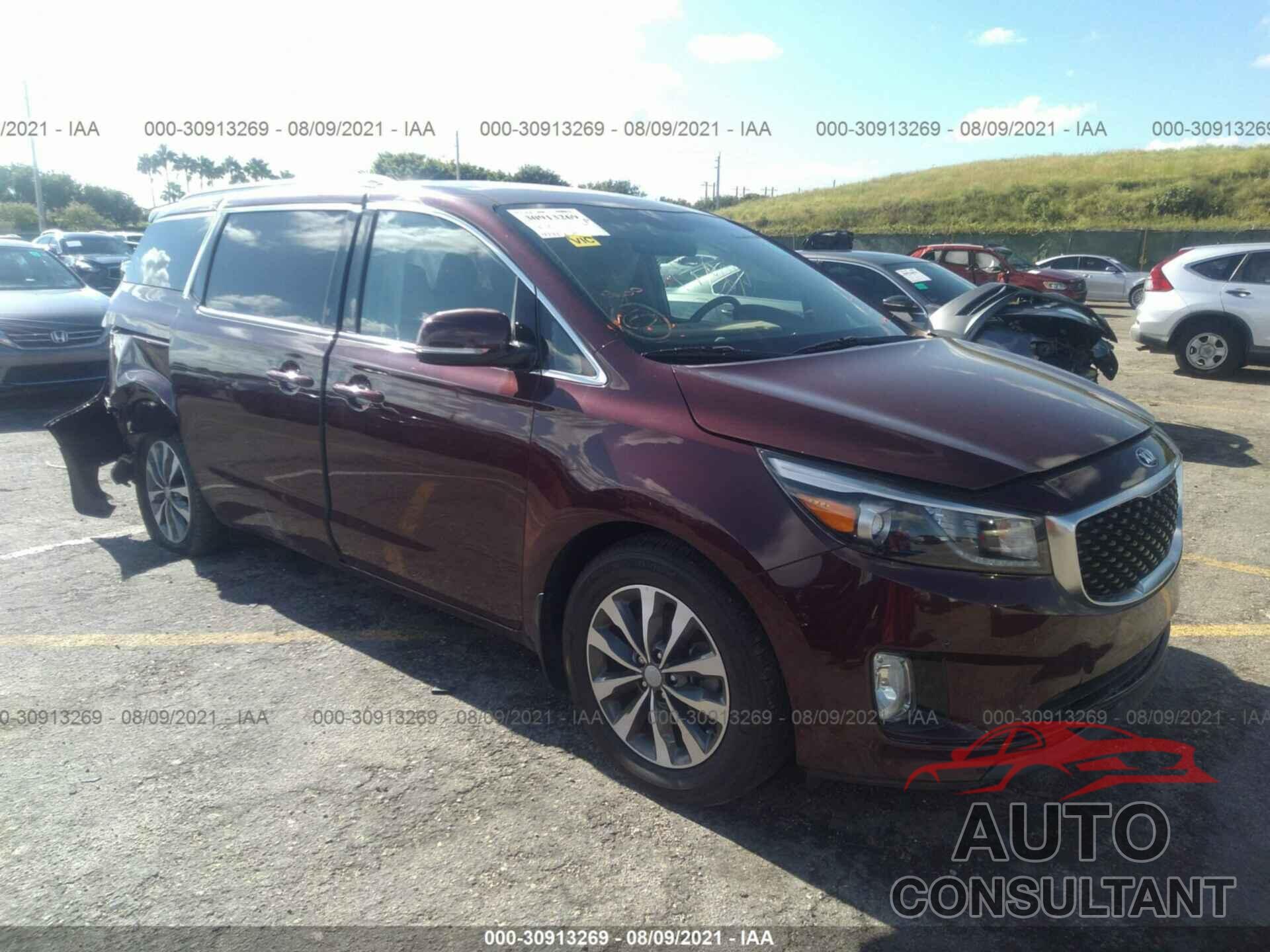 KIA SEDONA 2018 - KNDMC5C18J6350033