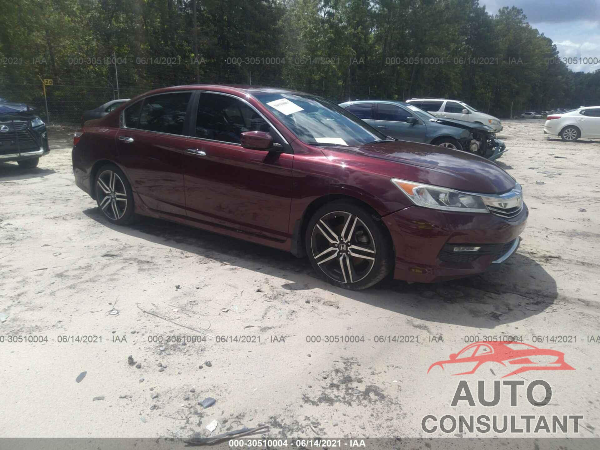 HONDA ACCORD SEDAN 2017 - 1HGCR2F50HA088993