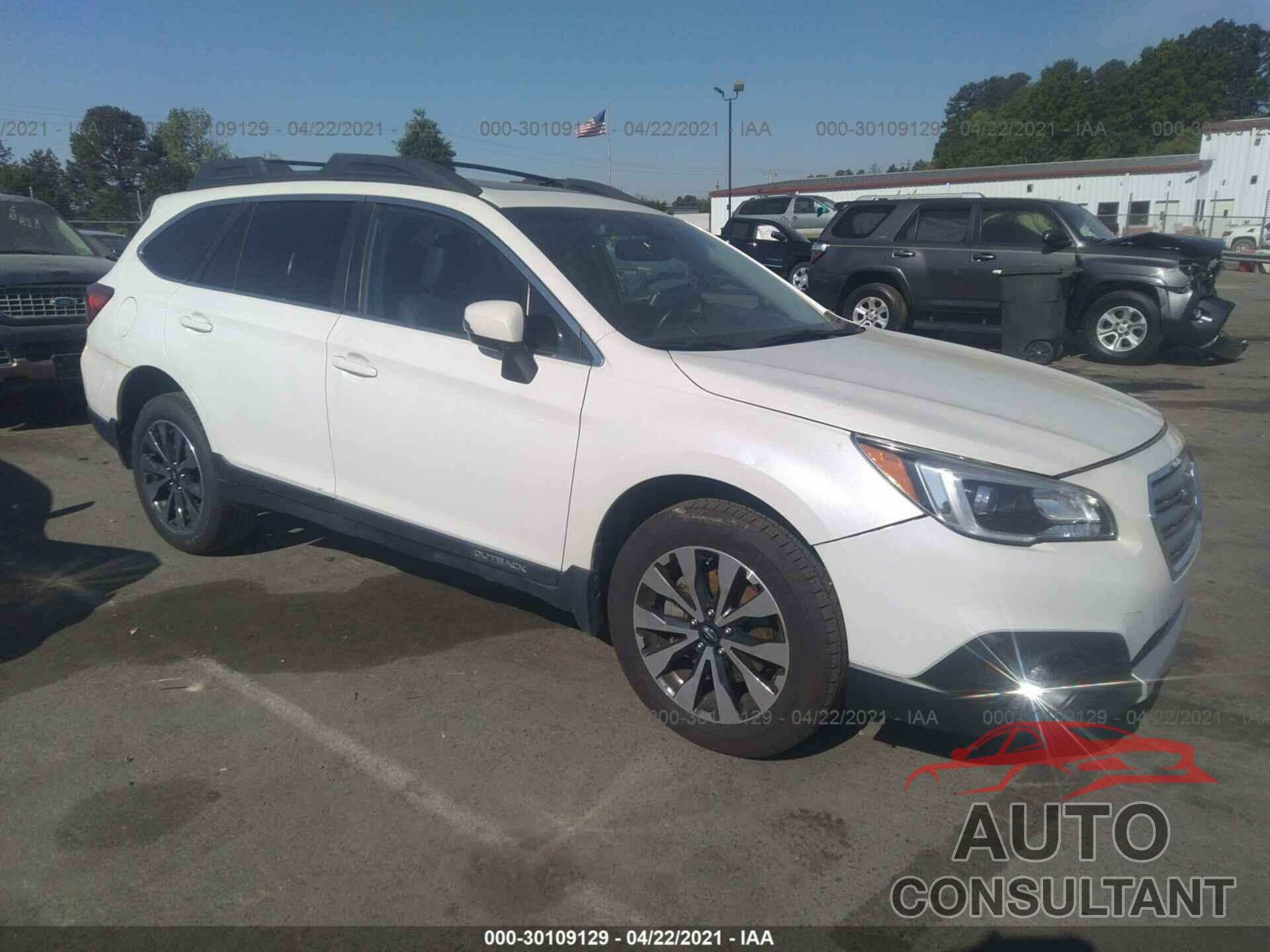 SUBARU OUTBACK 2016 - 4S4BSBNC9G3219366