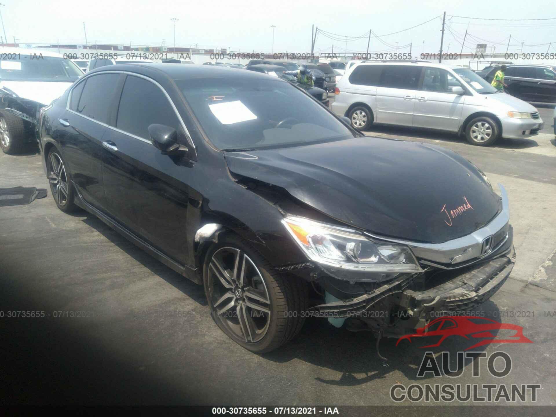 HONDA ACCORD SEDAN 2016 - 1HGCR2F55GA034362