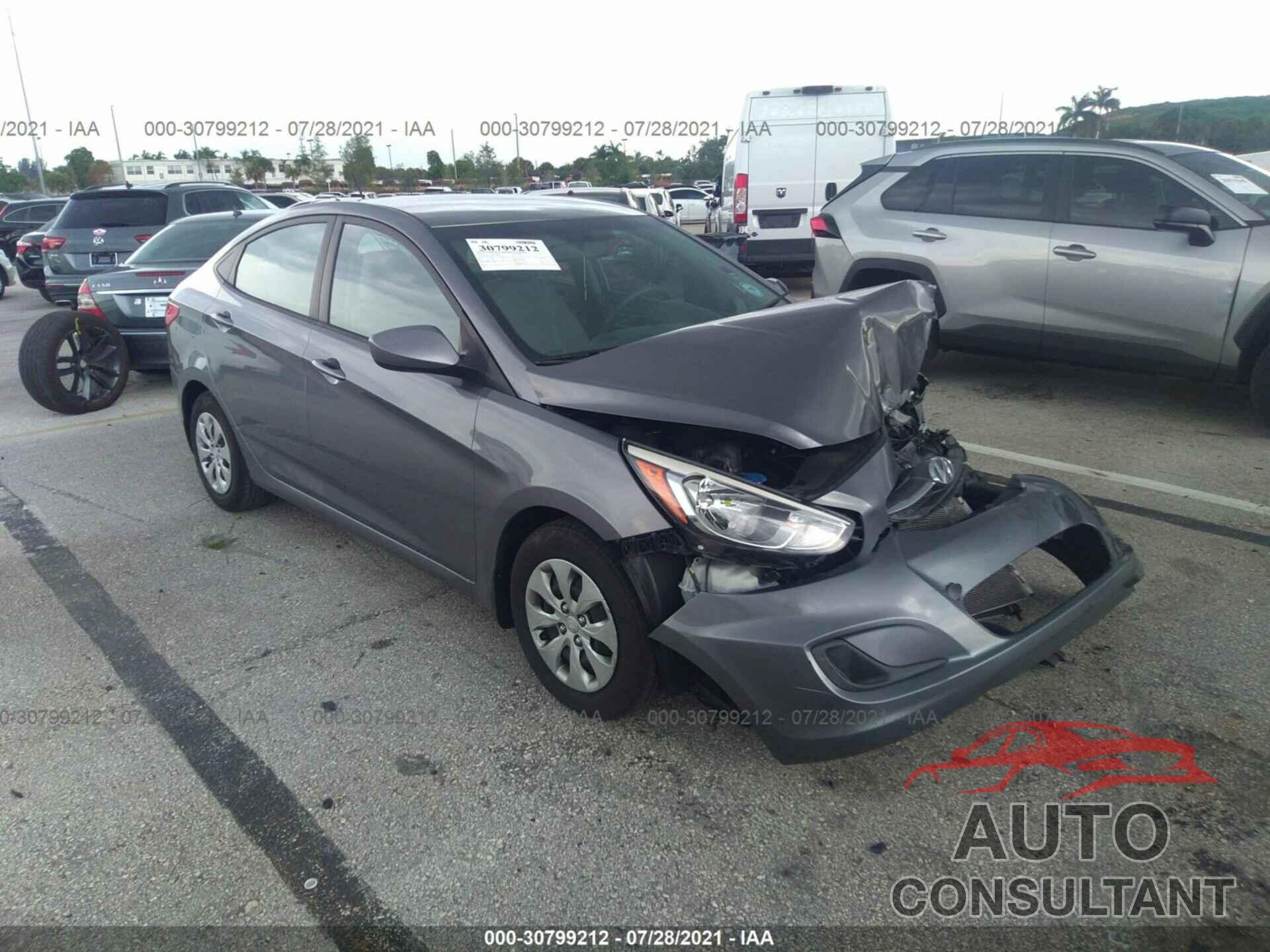 HYUNDAI ACCENT 2016 - KMHCT4AE5GU159343
