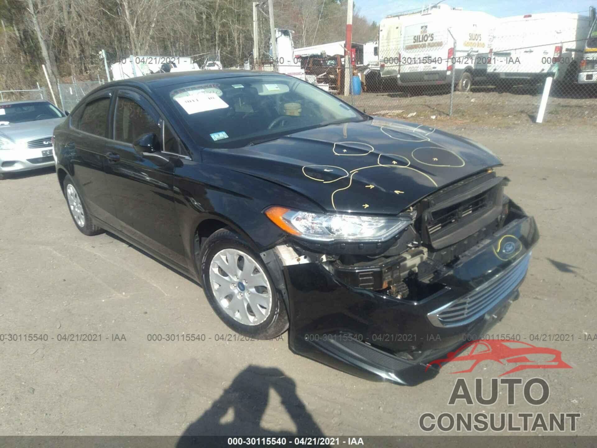 FORD FUSION 2017 - 3FA6P0HDXHR268245