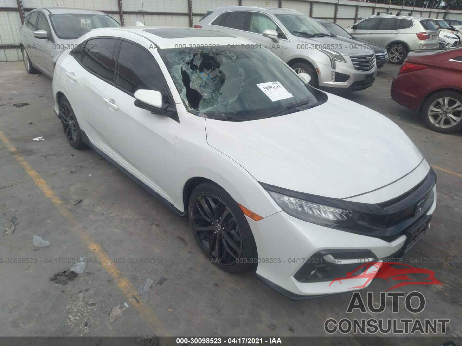 HONDA CIVIC HATCHBACK 2020 - SHHFK7H91LU200339