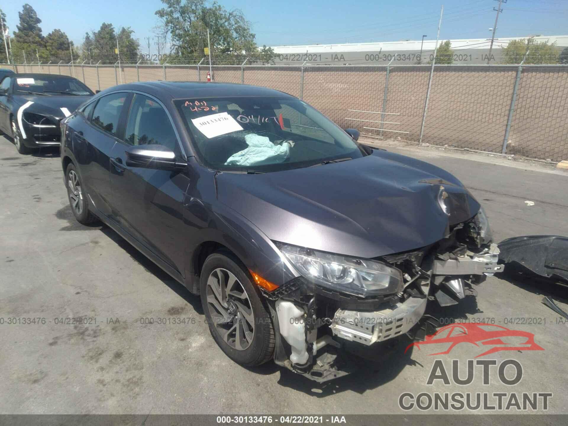 HONDA CIVIC SEDAN 2017 - 2HGFC2F88HH571612