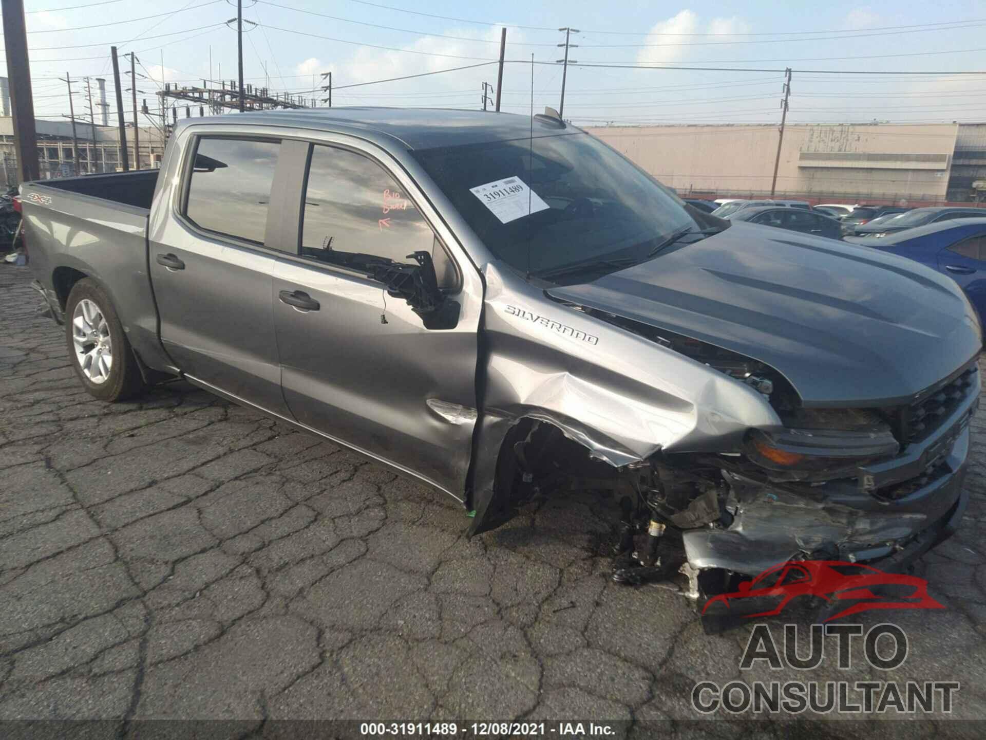CHEVROLET SILVERADO 1500 2021 - 3GCPYBEK0MG400624