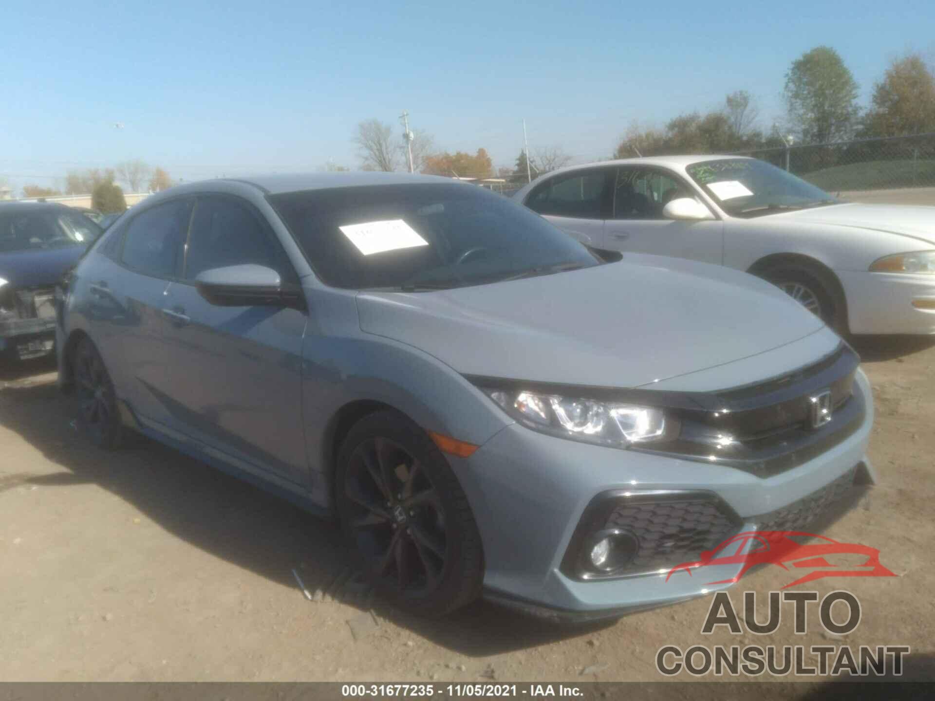 HONDA CIVIC HATCHBACK 2017 - SHHFK7H47HU203029
