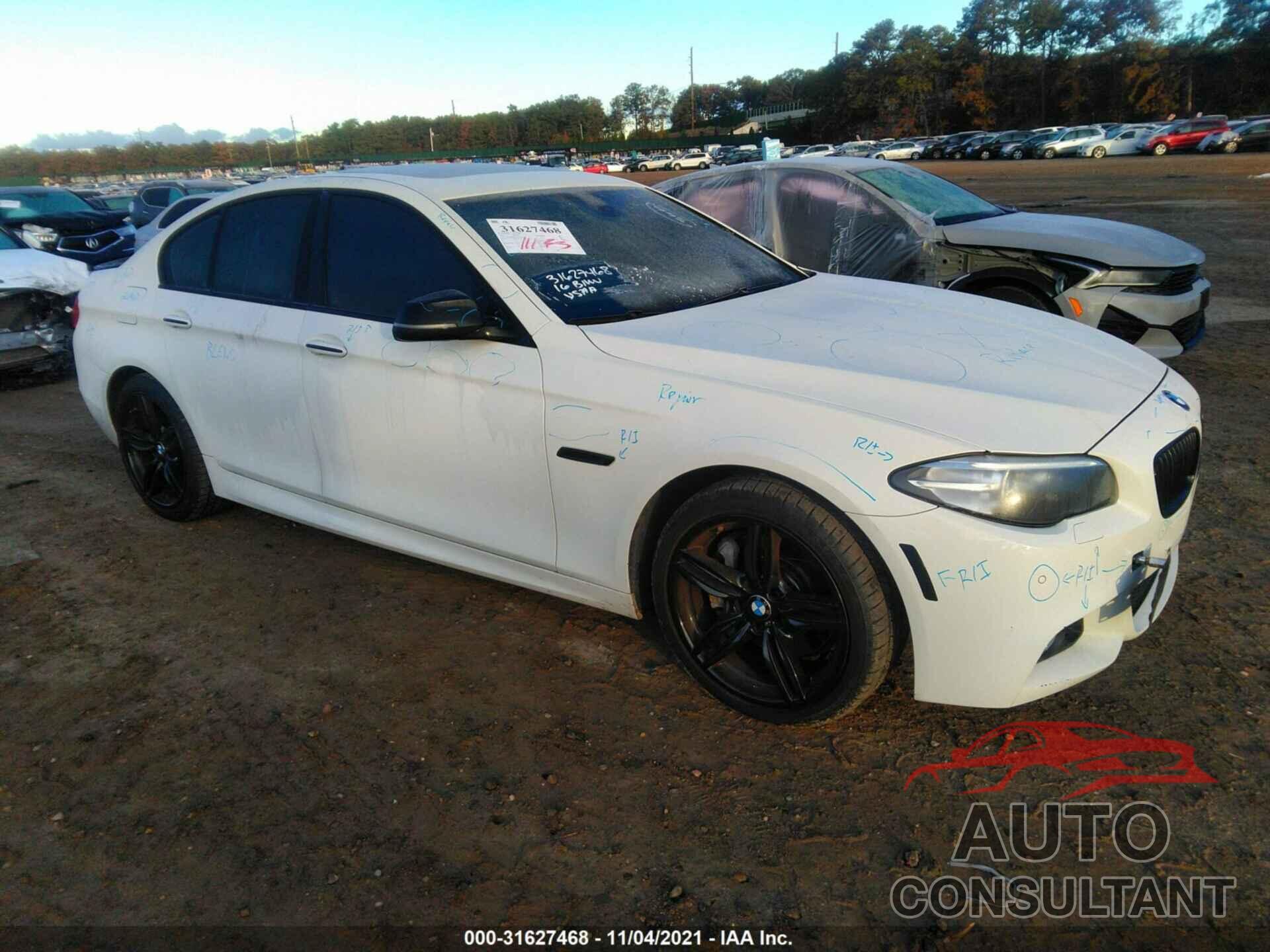 BMW 5 SERIES 2016 - WBA5B3C51GG258227