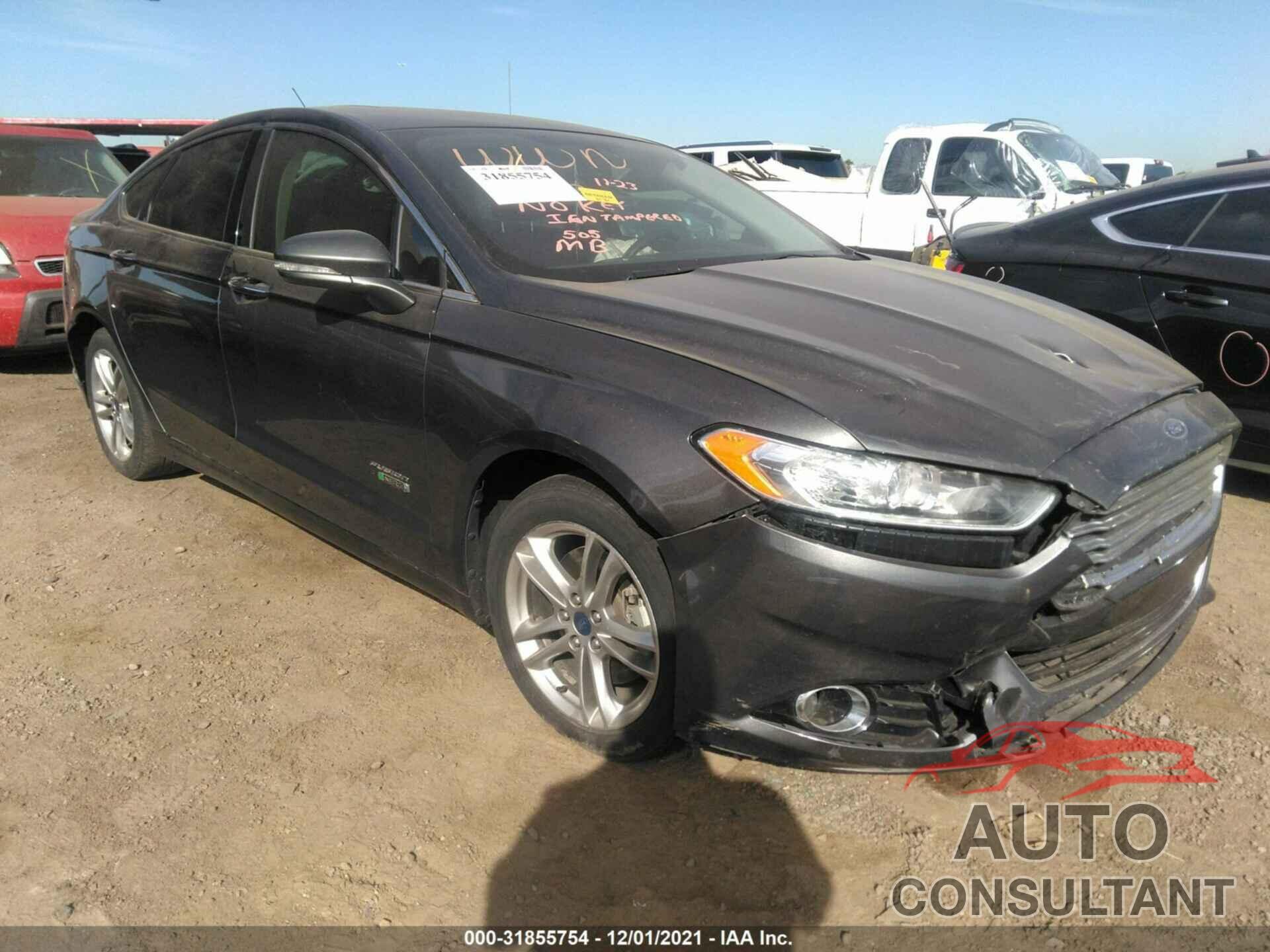 FORD FUSION ENERGI 2016 - 3FA6P0SU4GR215497