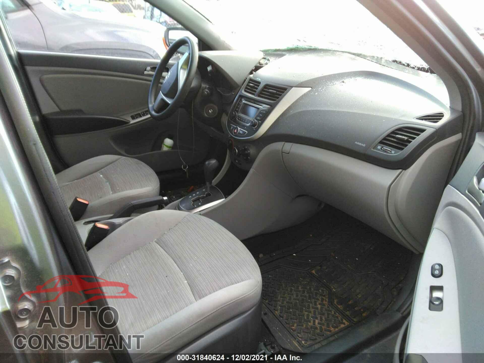 HYUNDAI ACCENT 2016 - KMHCT4AE2GU981663