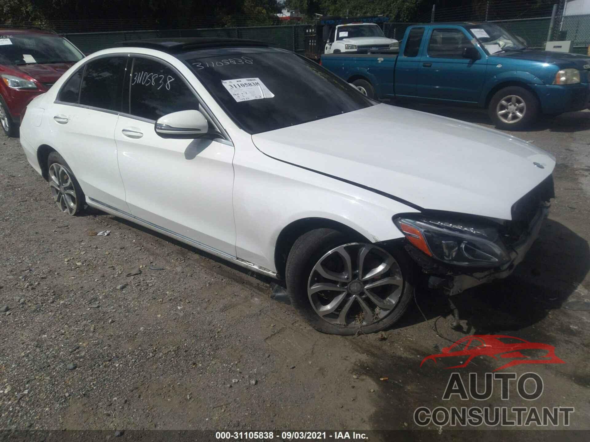 MERCEDES-BENZ C-CLASS 2016 - 55SWF4KB9GU114605