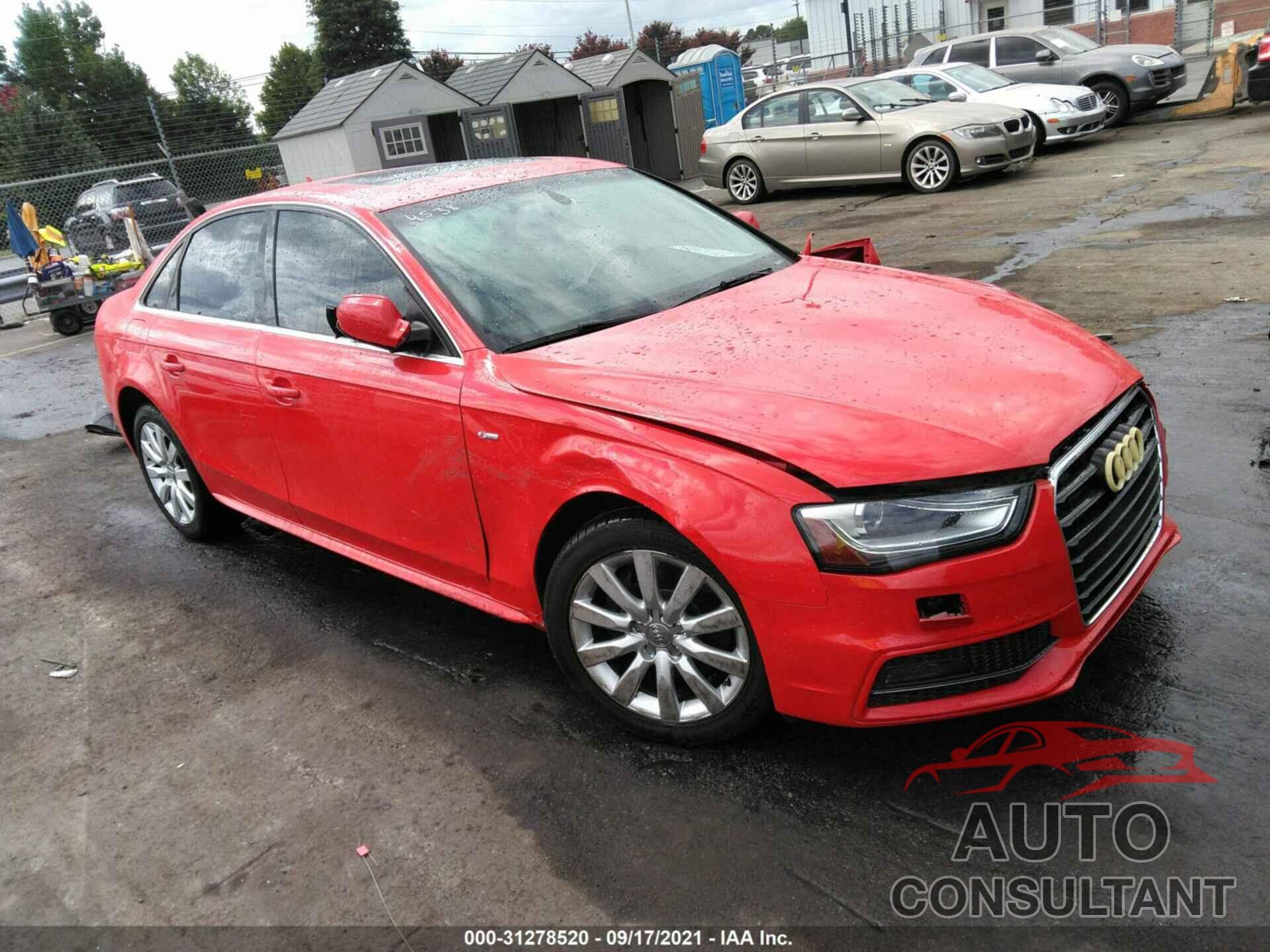 AUDI A4 2016 - WAUAFAFL2GN004538