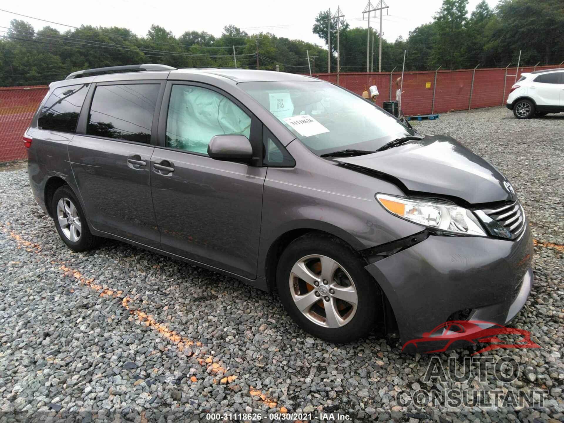 TOYOTA SIENNA 2017 - 5TDKZ3DC3HS885713