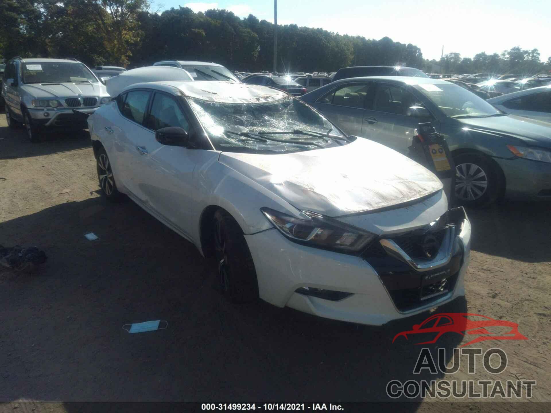 NISSAN MAXIMA 2017 - 1N4AA6APXHC448522