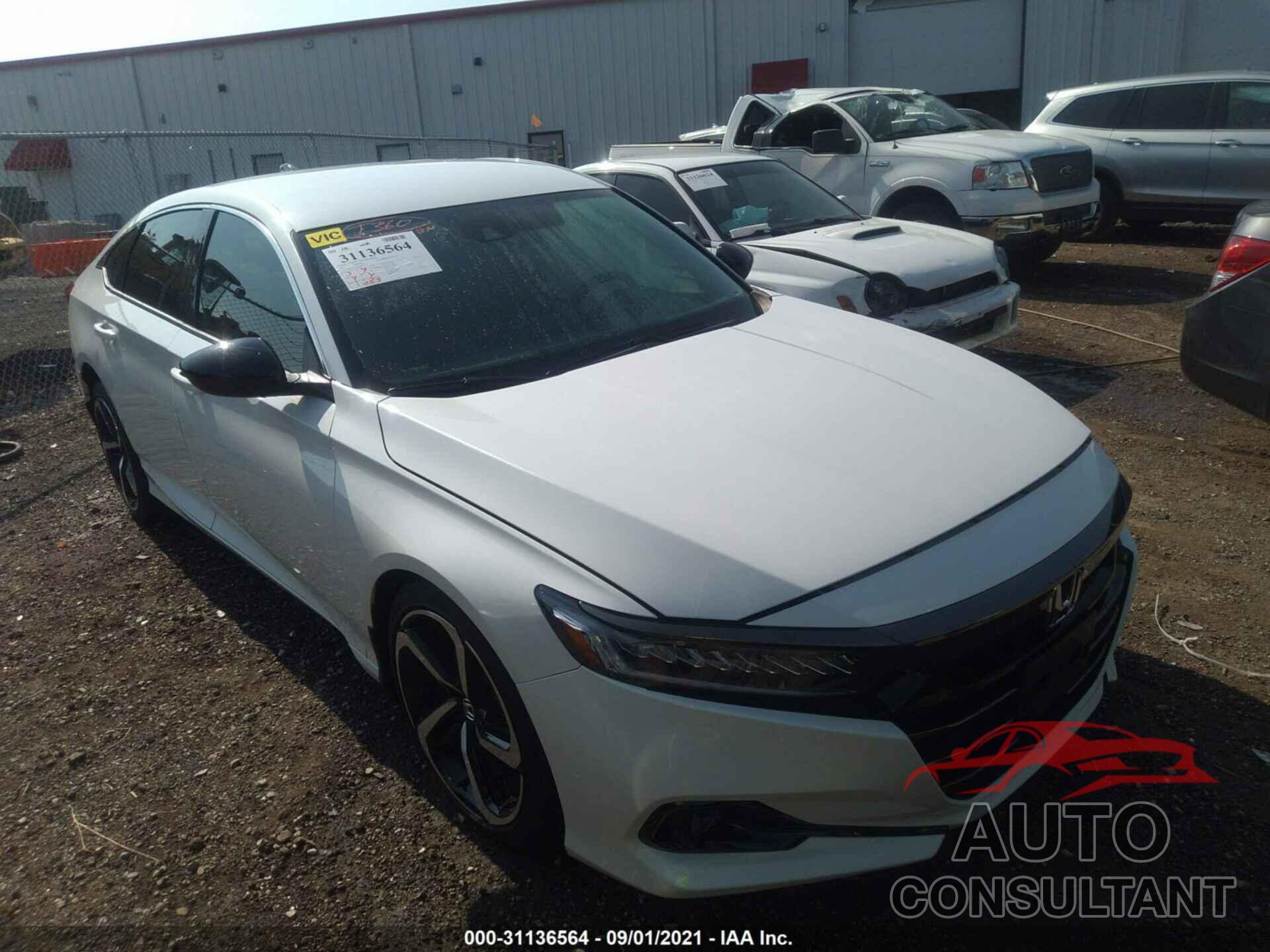 HONDA ACCORD SEDAN 2021 - 1HGCV1F49MA057572