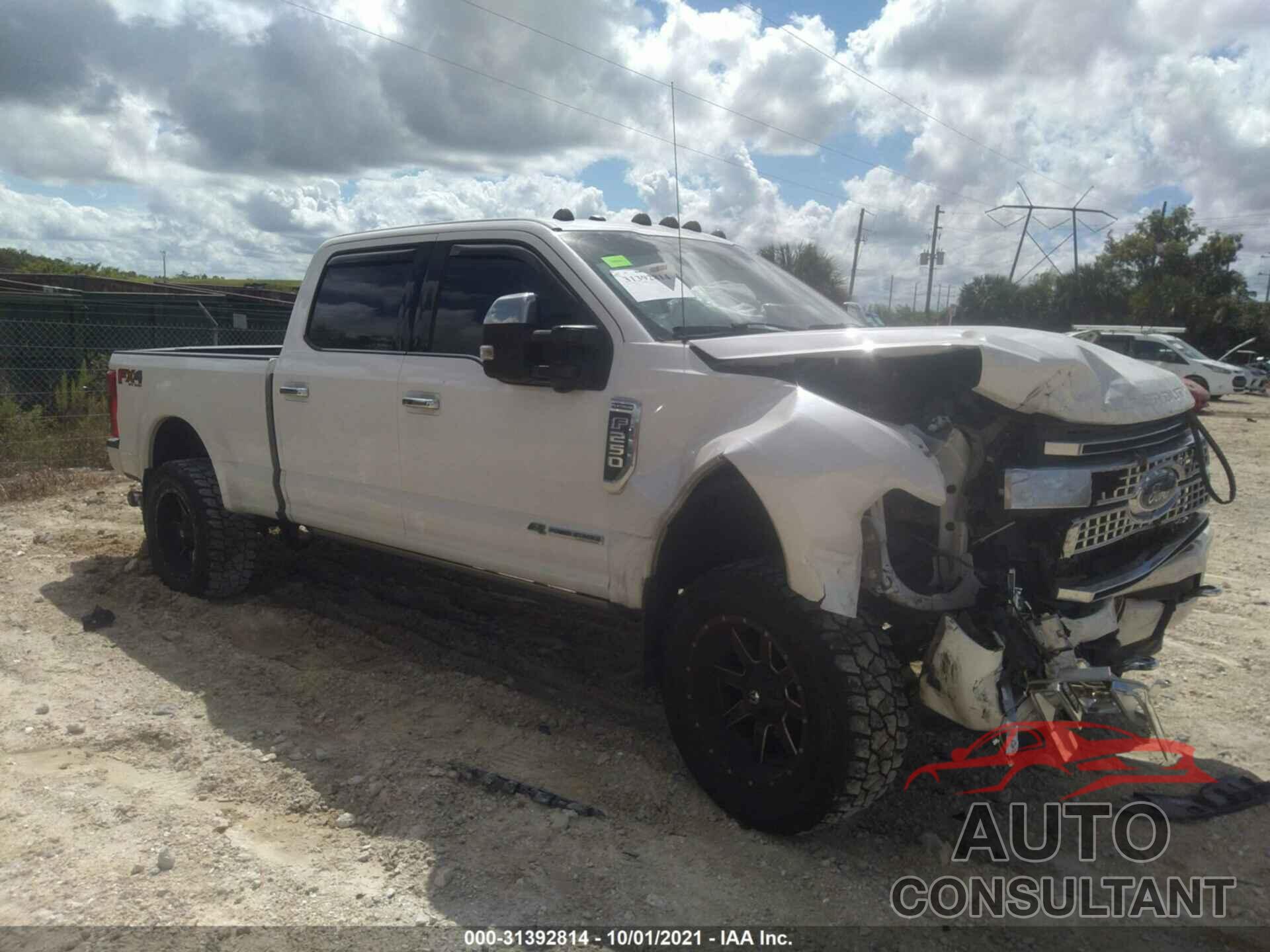 FORD SUPER DUTY F-250 SRW 2017 - 1FT7W2BT5HEB58512