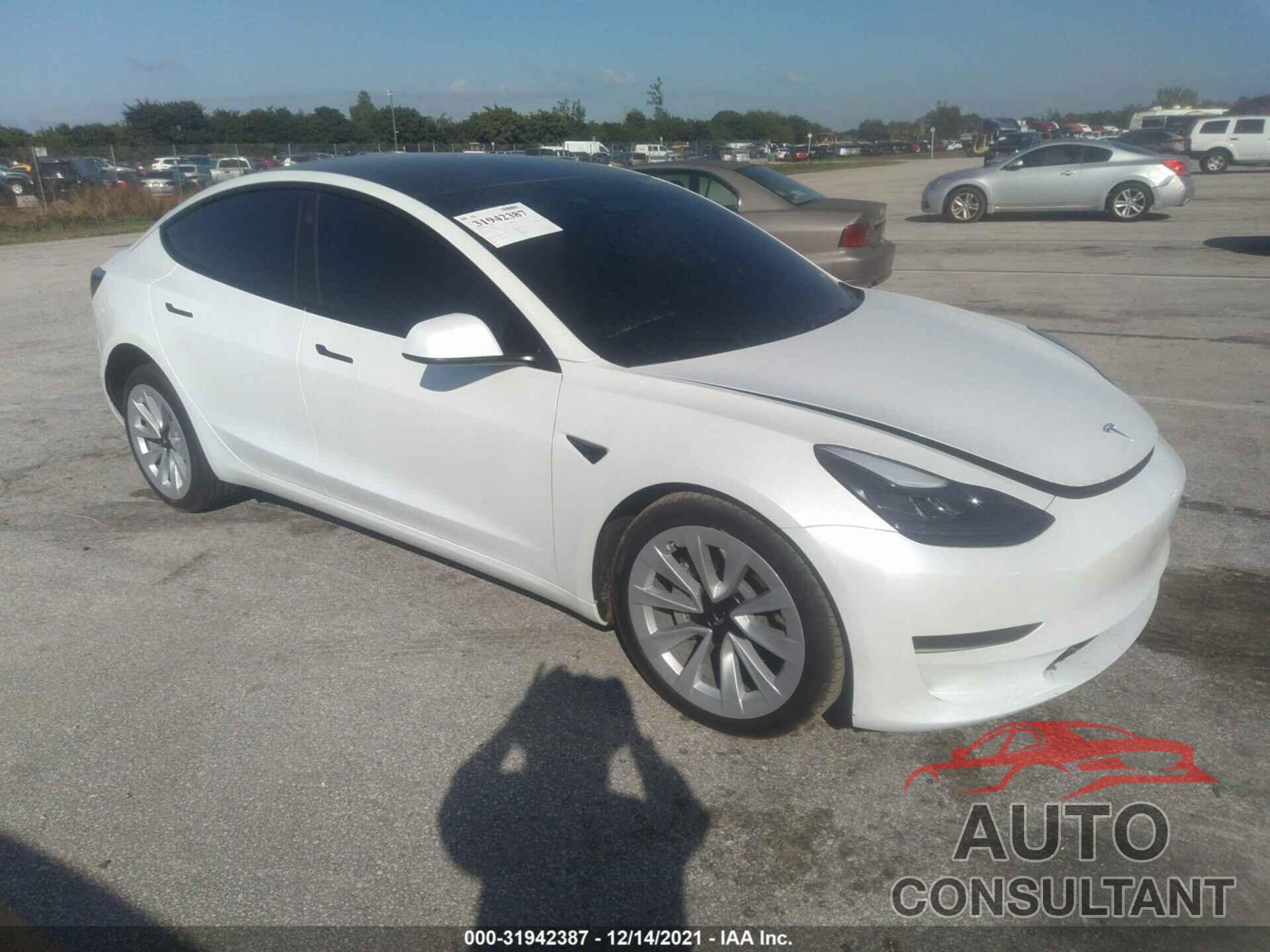 TESLA MODEL 3 2021 - 5YJ3E1EA5MF031841