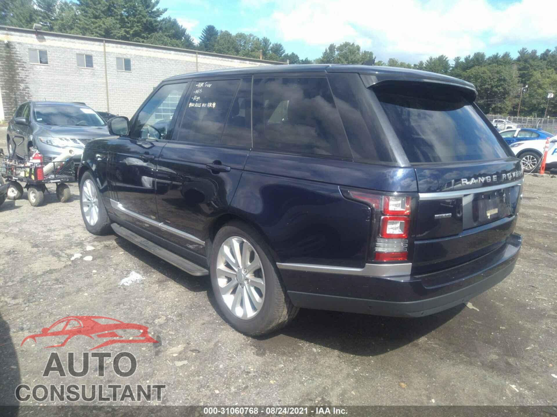LAND ROVER RANGE ROVER 2016 - SALGS2KF4GA268343