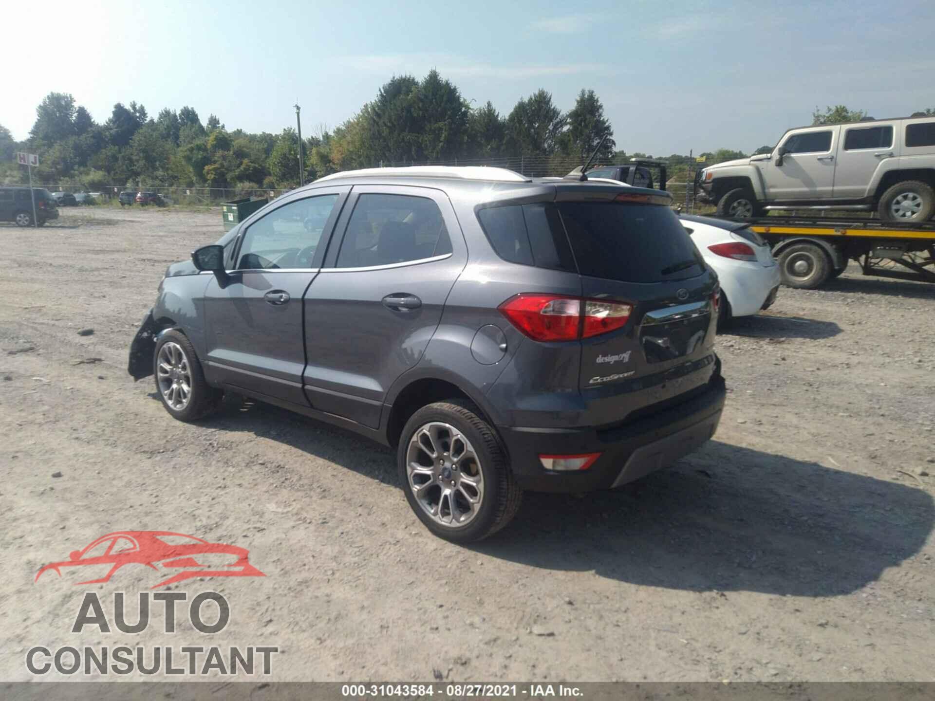 FORD ECOSPORT 2019 - MAJ6S3KL0KC270107