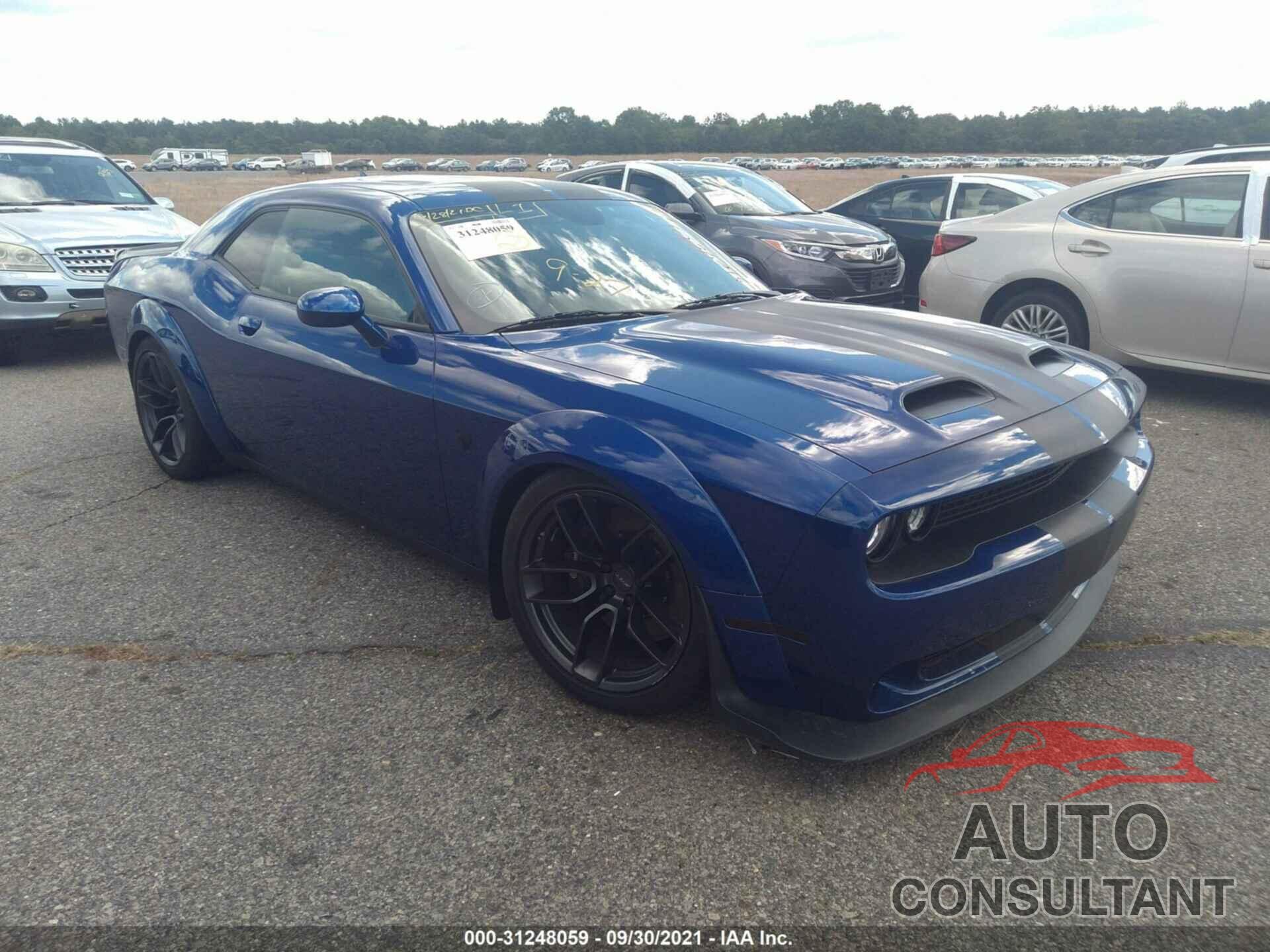 DODGE CHALLENGER 2019 - 2C3CDZC99KH606772