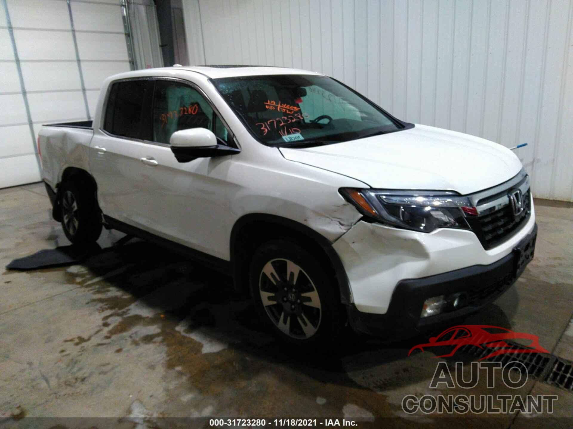 HONDA RIDGELINE 2019 - 5FPYK3F62KB015427