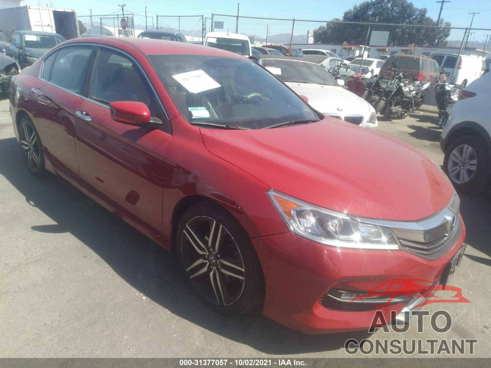HONDA ACCORD SEDAN 2017 - 1HGCR2F52HA251501