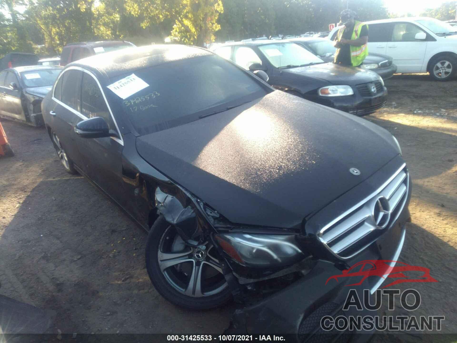 MERCEDES-BENZ E-CLASS 2017 - WDDZF4KB4HA241969