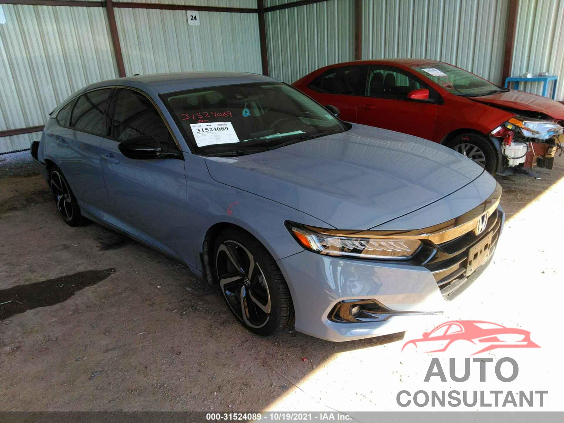 HONDA ACCORD SEDAN 2021 - 1HGCV1F45MA057925