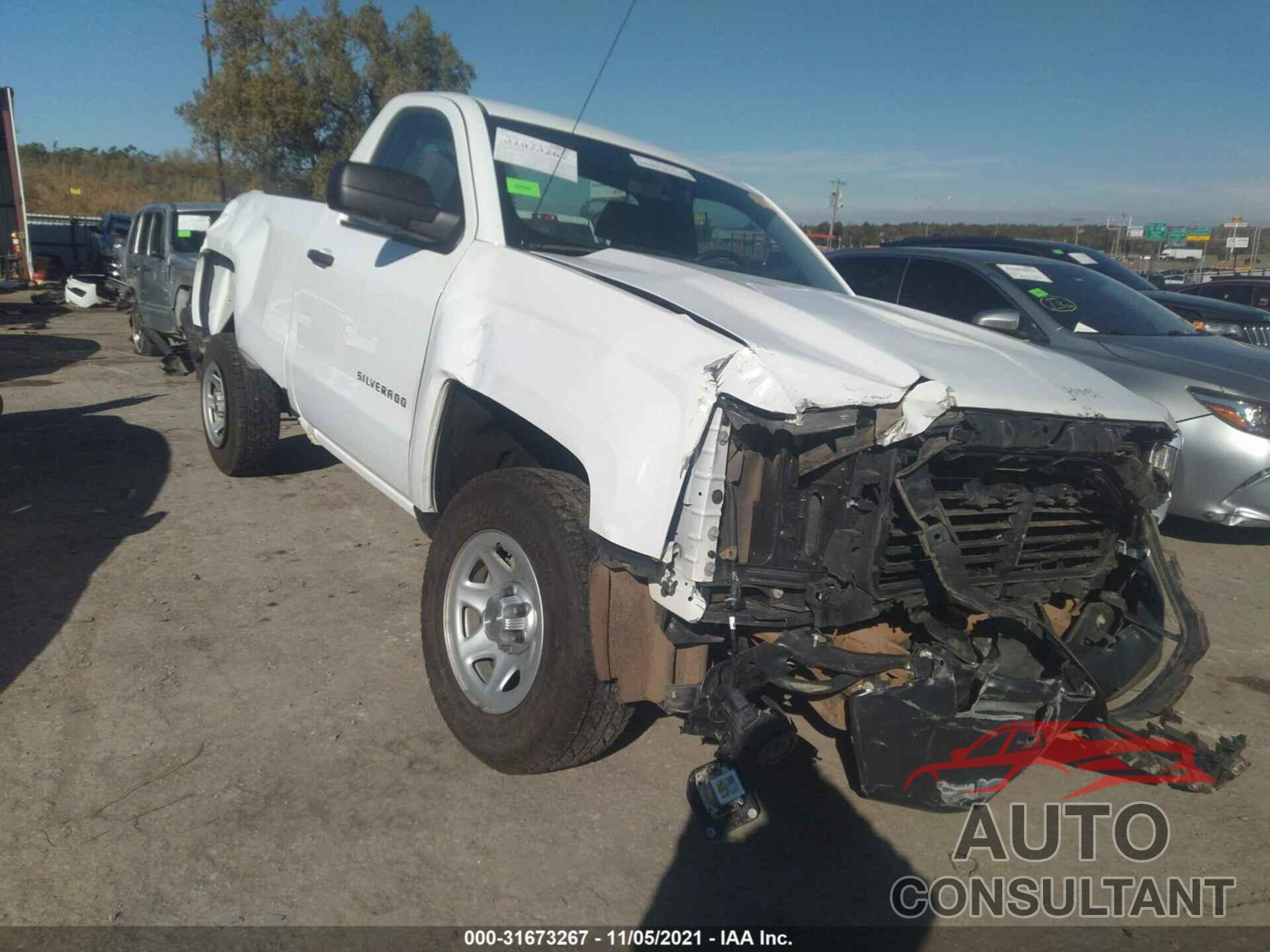 CHEVROLET SILVERADO 1500 2017 - 1GCNKNEC0HZ391478