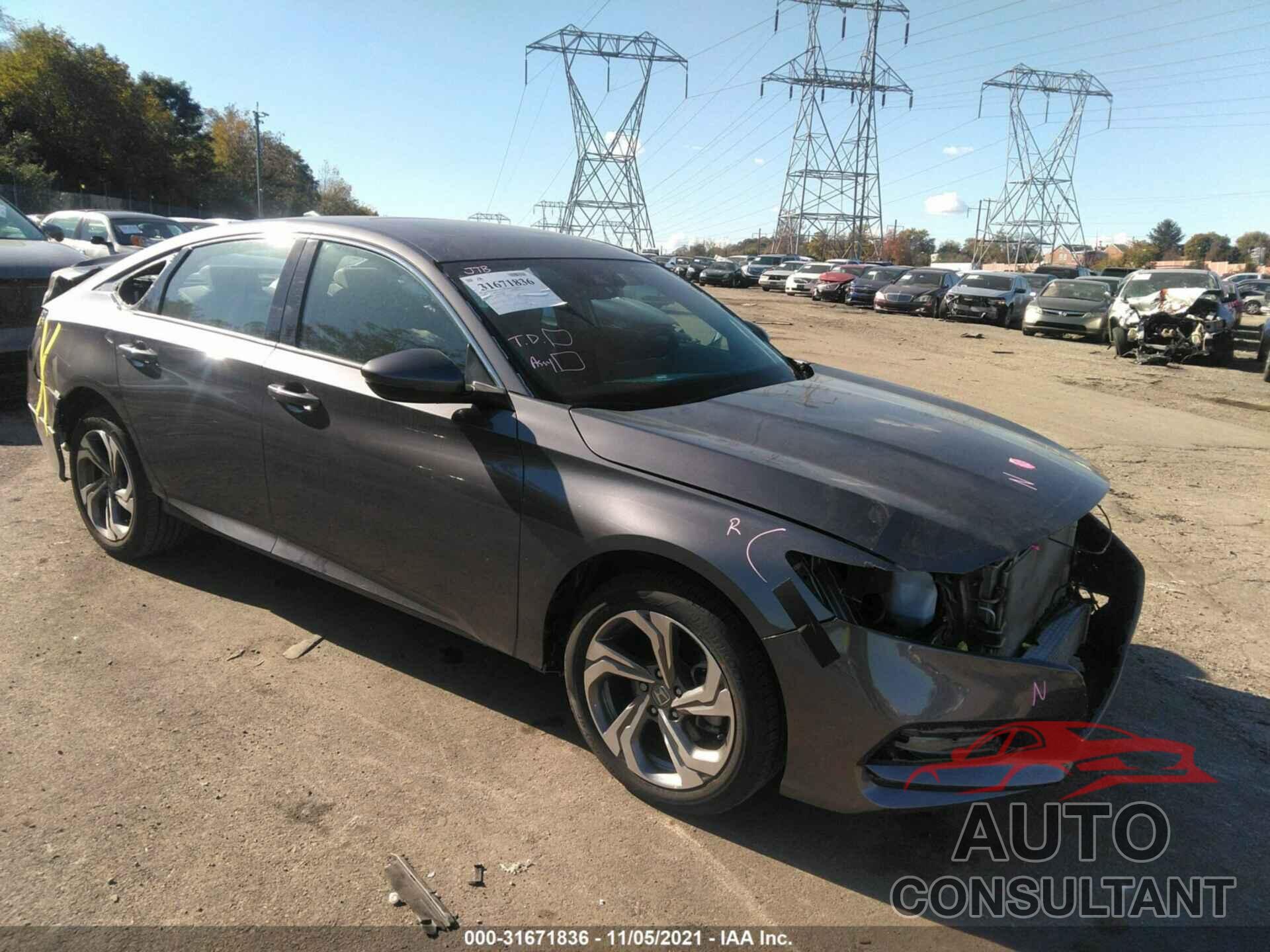 HONDA ACCORD SEDAN 2019 - 1HGCV1F56KA163385
