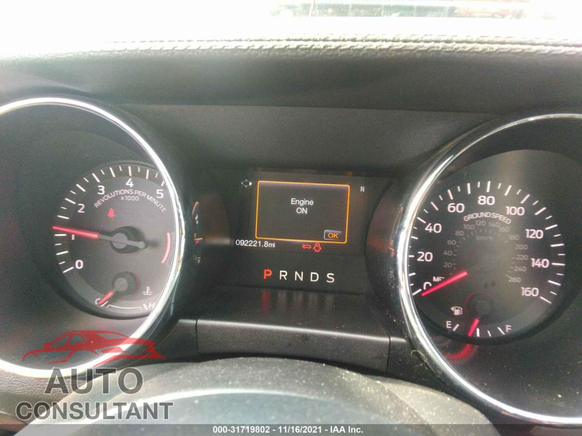 FORD MUSTANG 2017 - 1FA6P8TH2H5205362