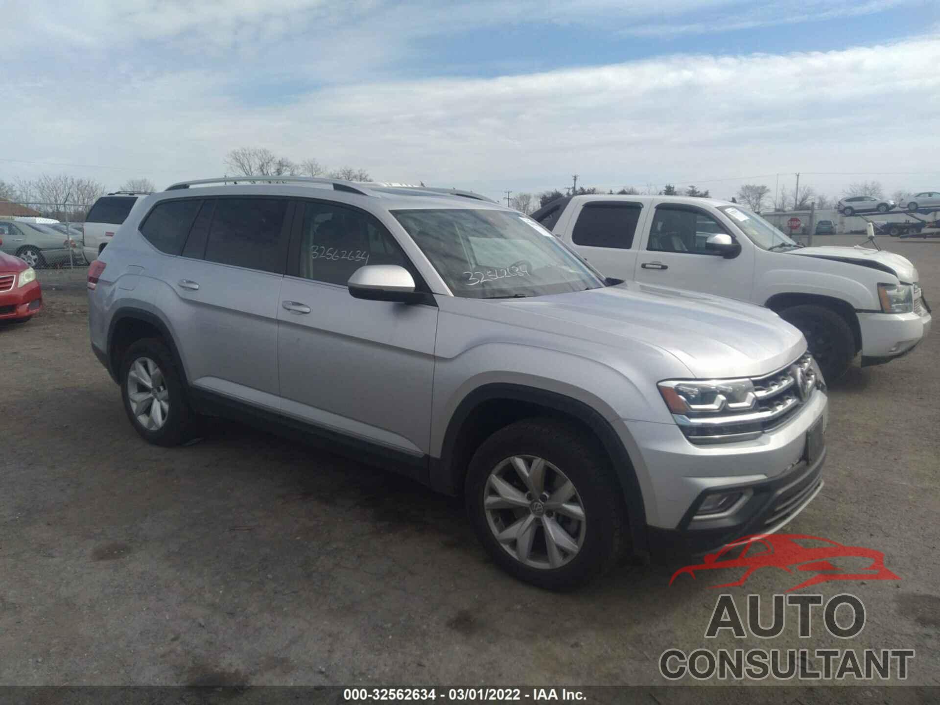 VOLKSWAGEN ATLAS 2018 - 1V2MR2CA9JC547337