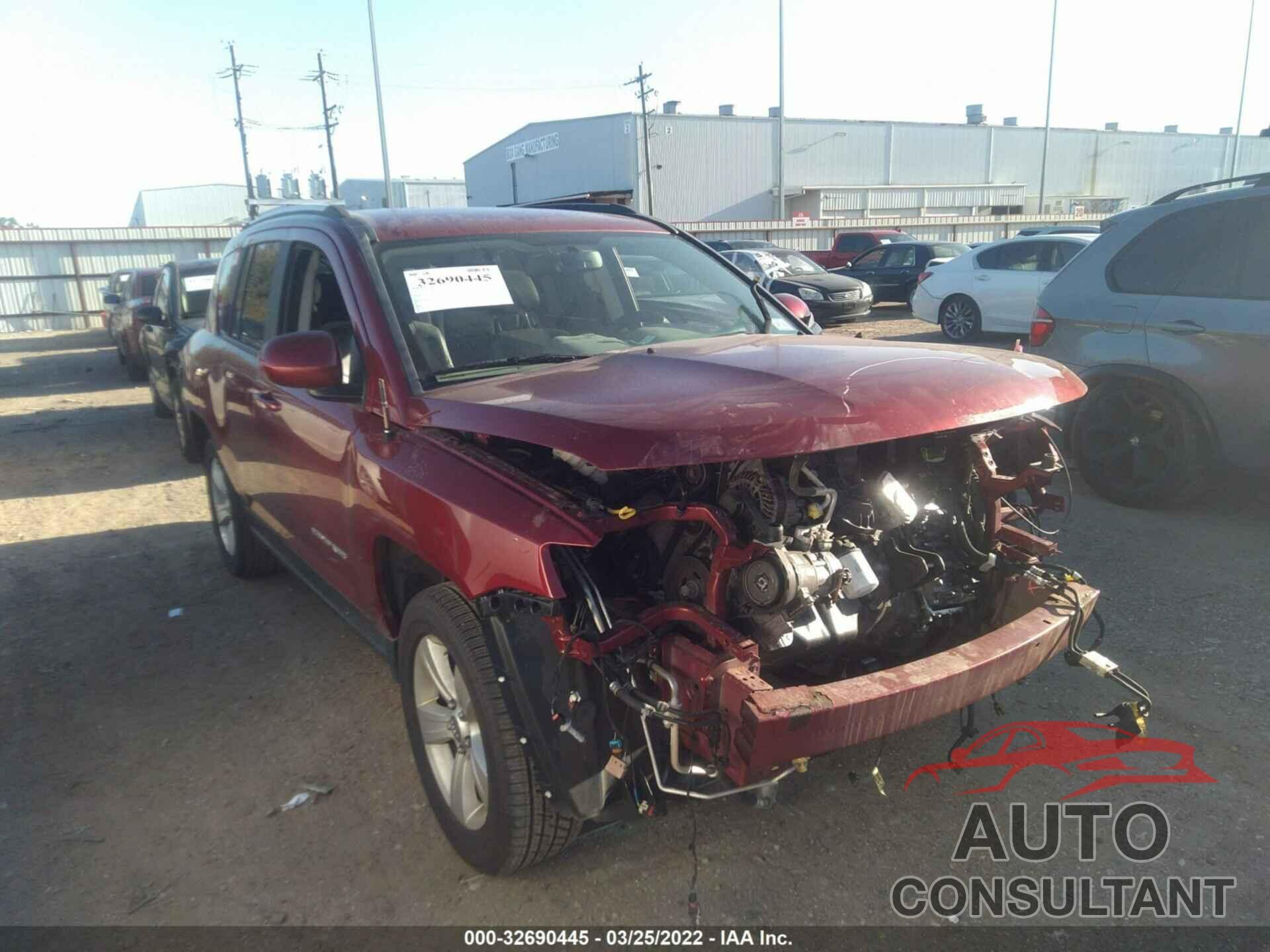 JEEP COMPASS 2017 - 1C4NJDEB6HD204942