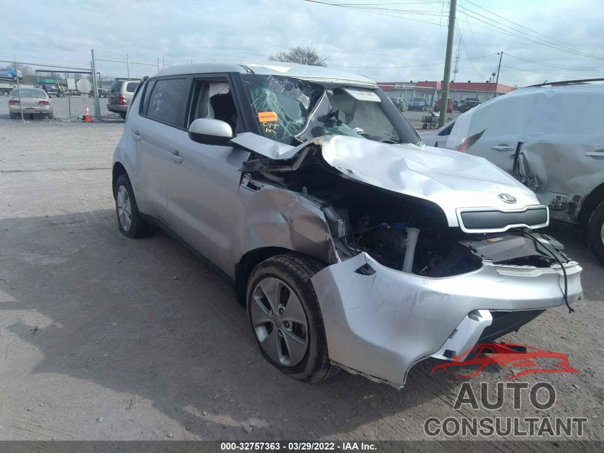 KIA SOUL 2016 - KNDJN2A20G7851301