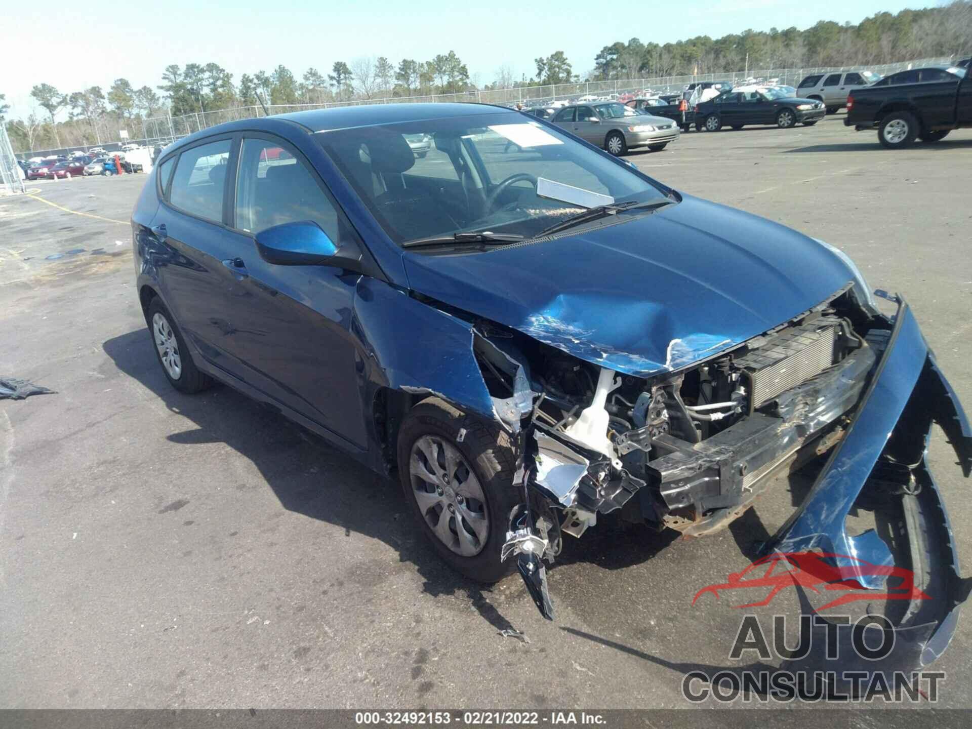 HYUNDAI ACCENT 2017 - KMHCT5AE7HU336160