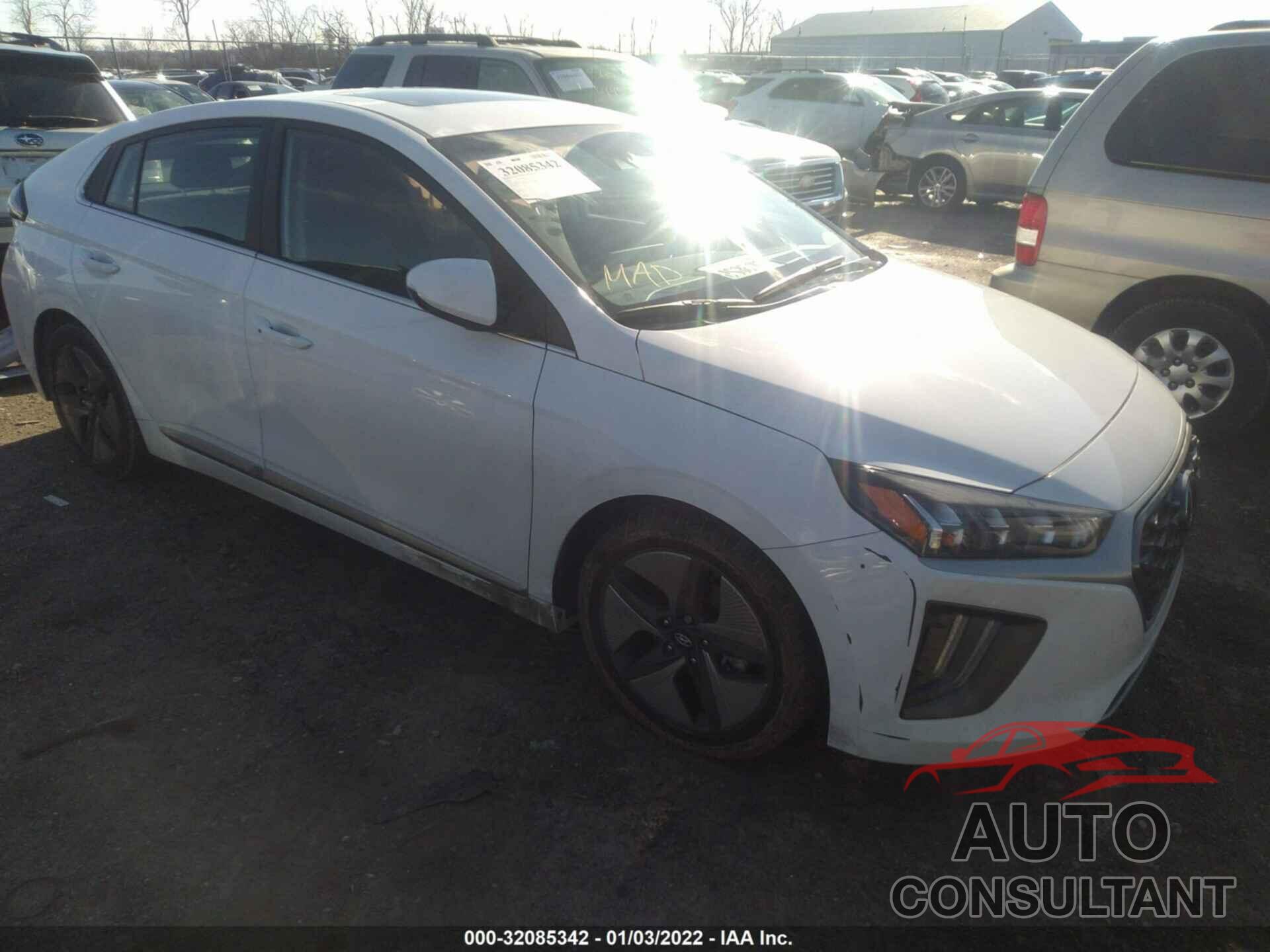 HYUNDAI IONIQ HYBRID 2021 - KMHC85LC0MU255458