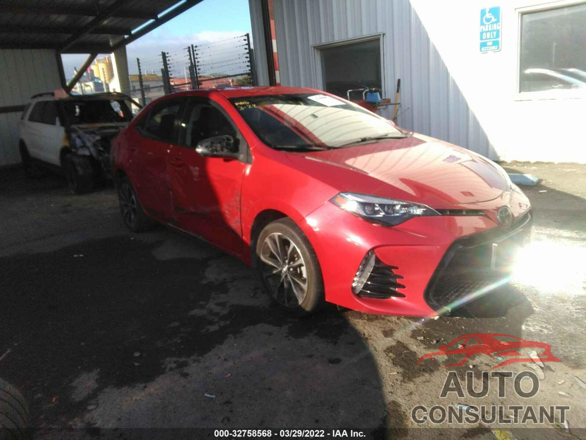 TOYOTA COROLLA 2017 - 5YFBURHE2HP618181