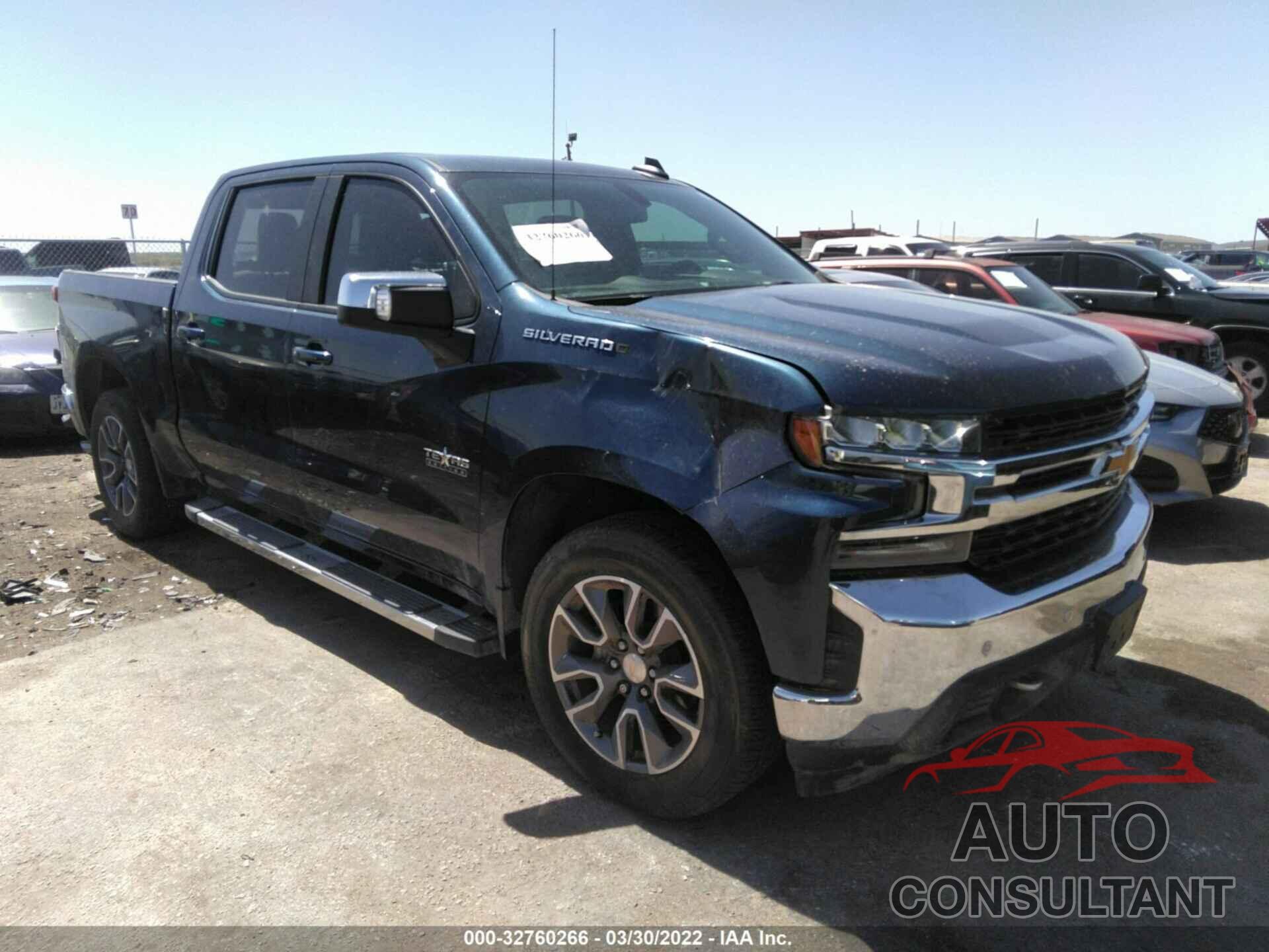 CHEVROLET SILVERADO 1500 2020 - 3GCPWCED1LG397860