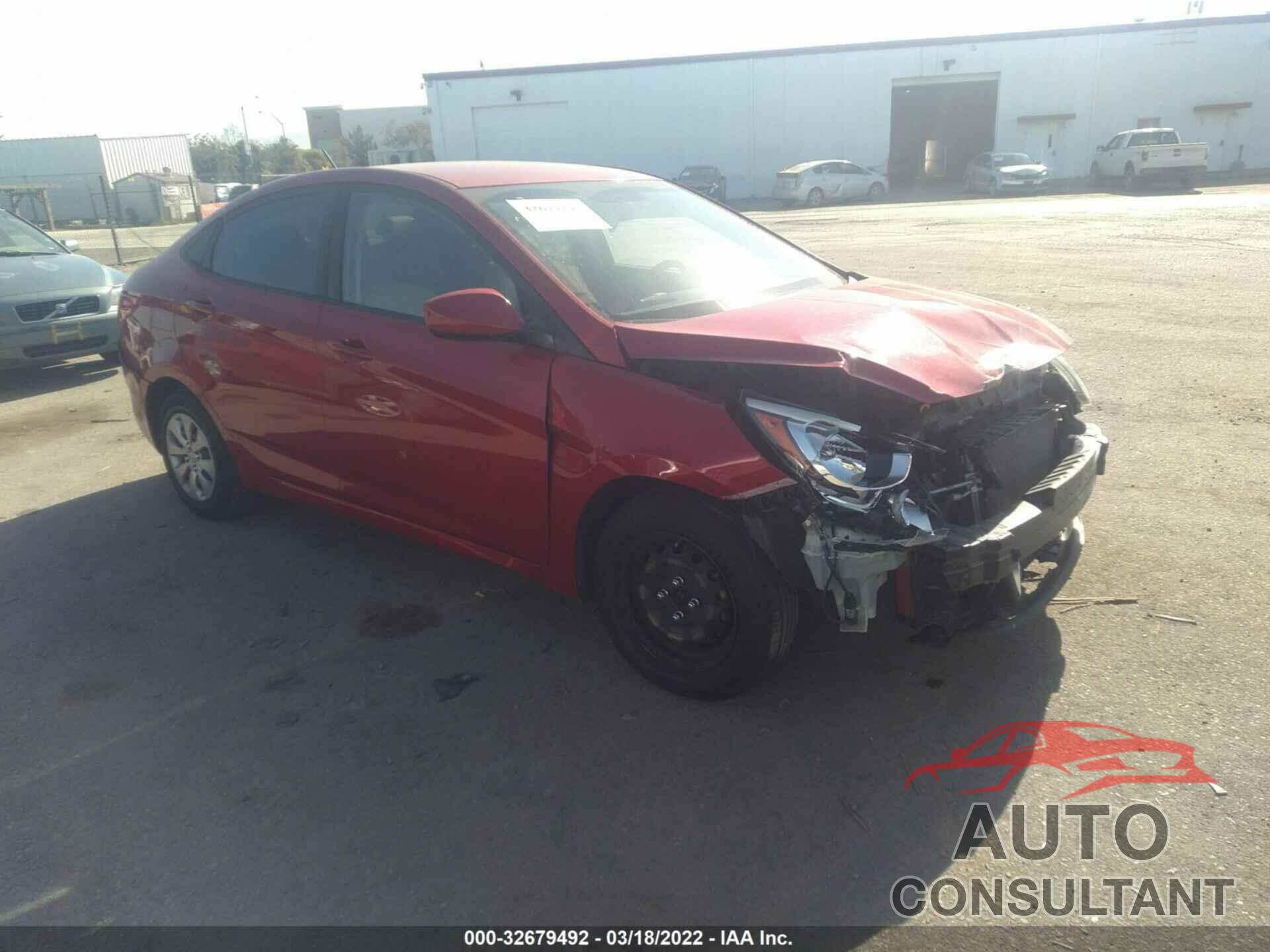 HYUNDAI ACCENT 2017 - KMHCT4AE4HU343657