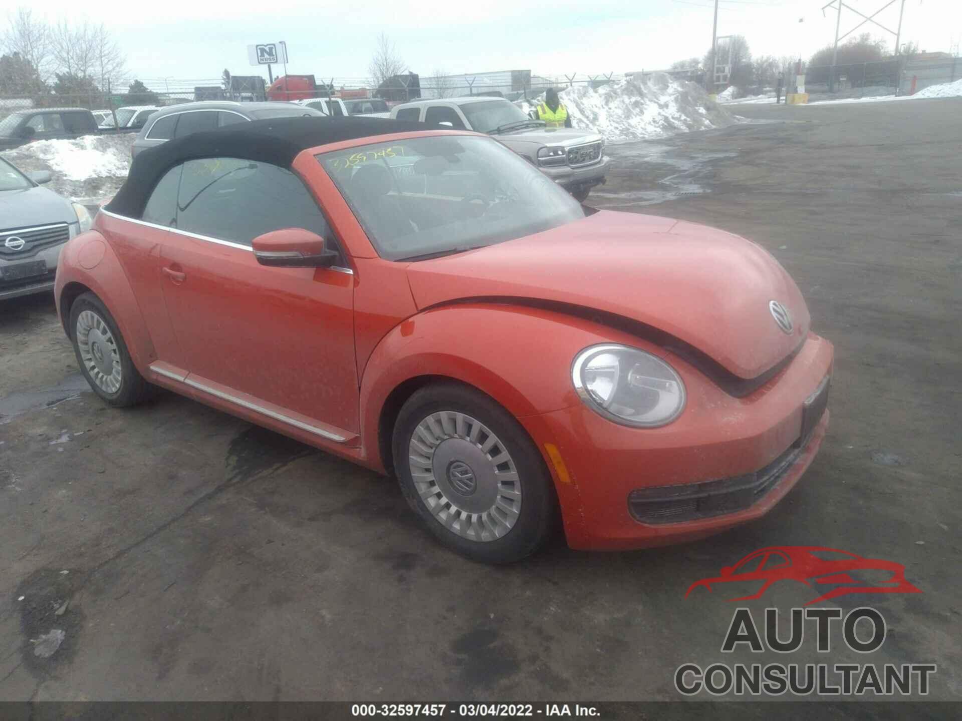 VOLKSWAGEN BEETLE CONVERTIBLE 2016 - 3VW507AT5GM802314