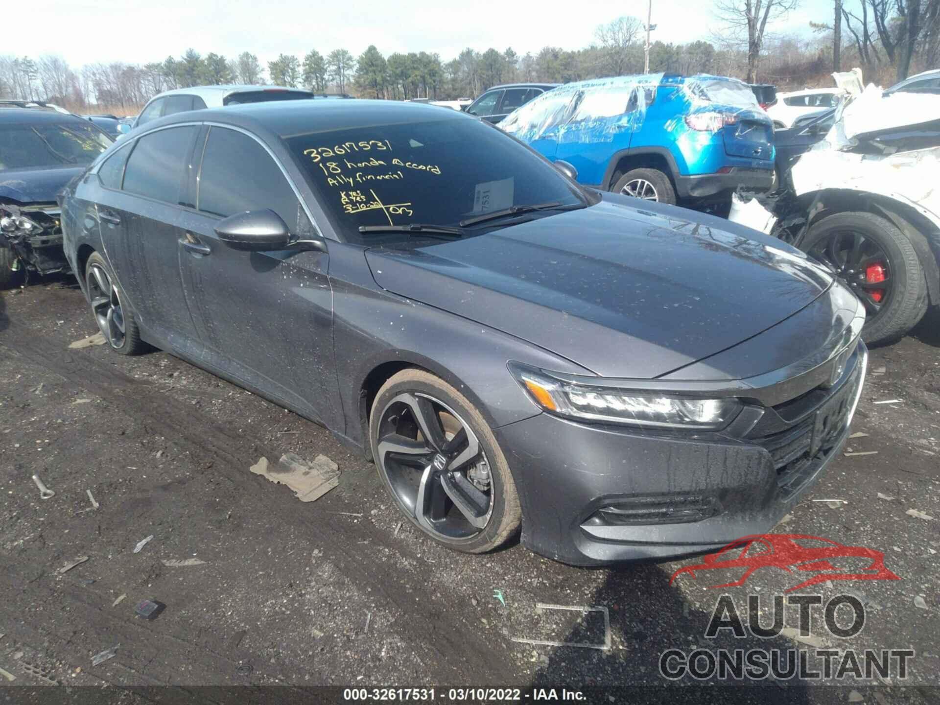 HONDA ACCORD SEDAN 2018 - 1HGCV1F37JA155731