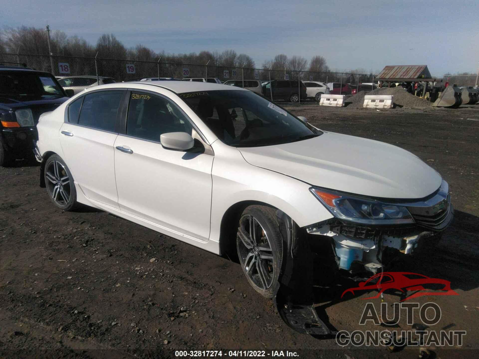 HONDA ACCORD SEDAN 2017 - 1HGCR2F58HA129385