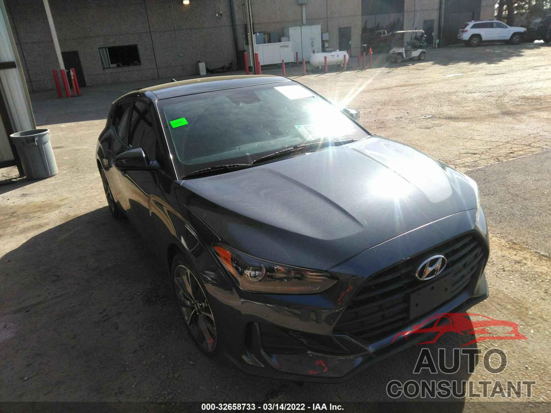 HYUNDAI VELOSTER 2019 - KMHTG6AF1KU009781