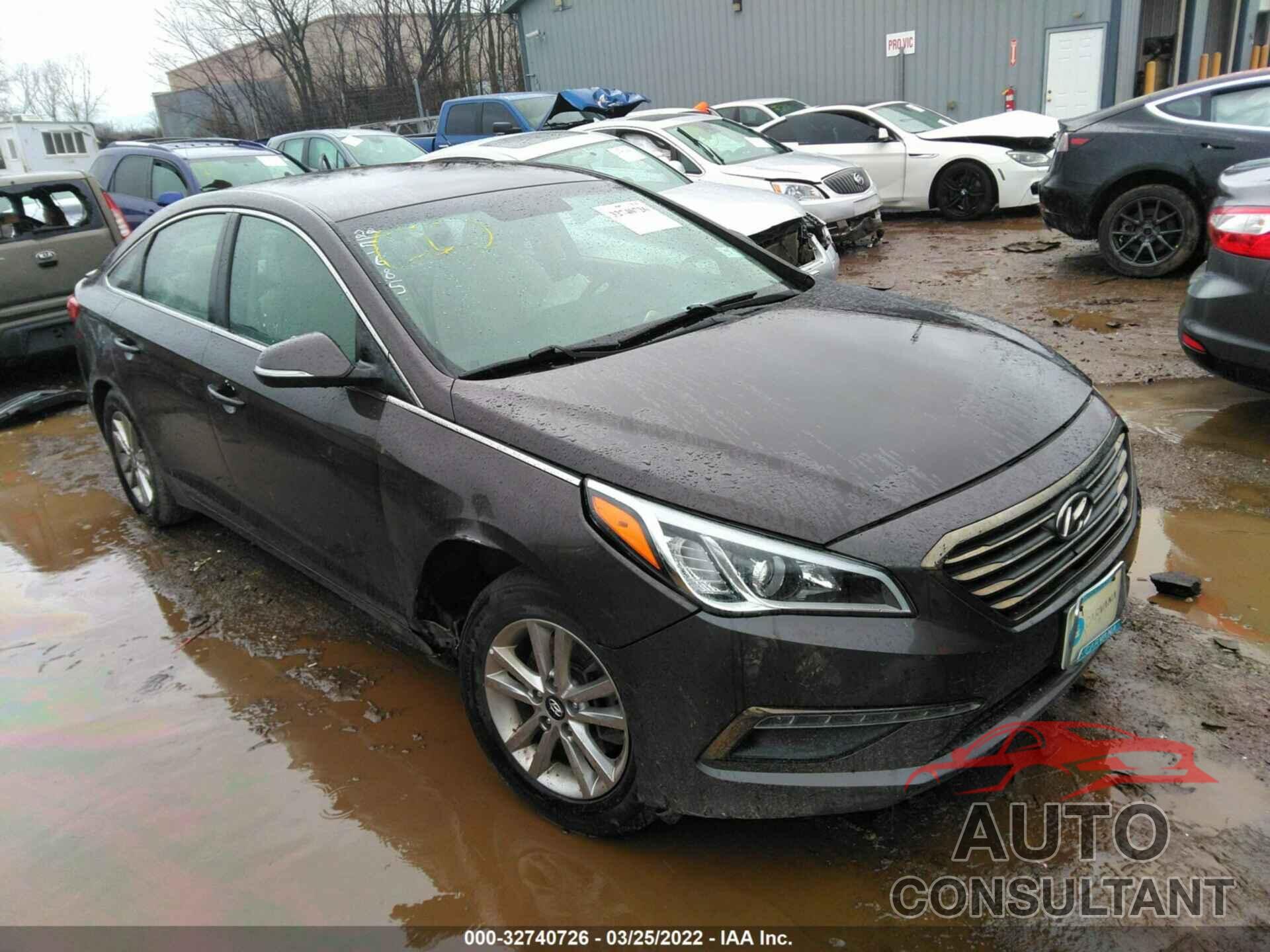 HYUNDAI SONATA 2016 - 5NPE24AA5GH400812