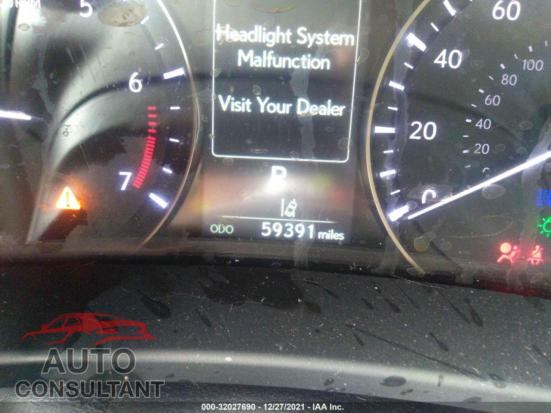LEXUS RX 2017 - 2T2ZZMCA3HC073773