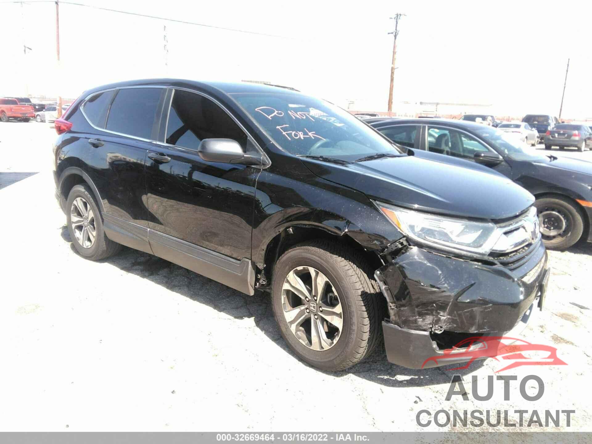 HONDA CR-V 2018 - 2HKRW5H32JH417822