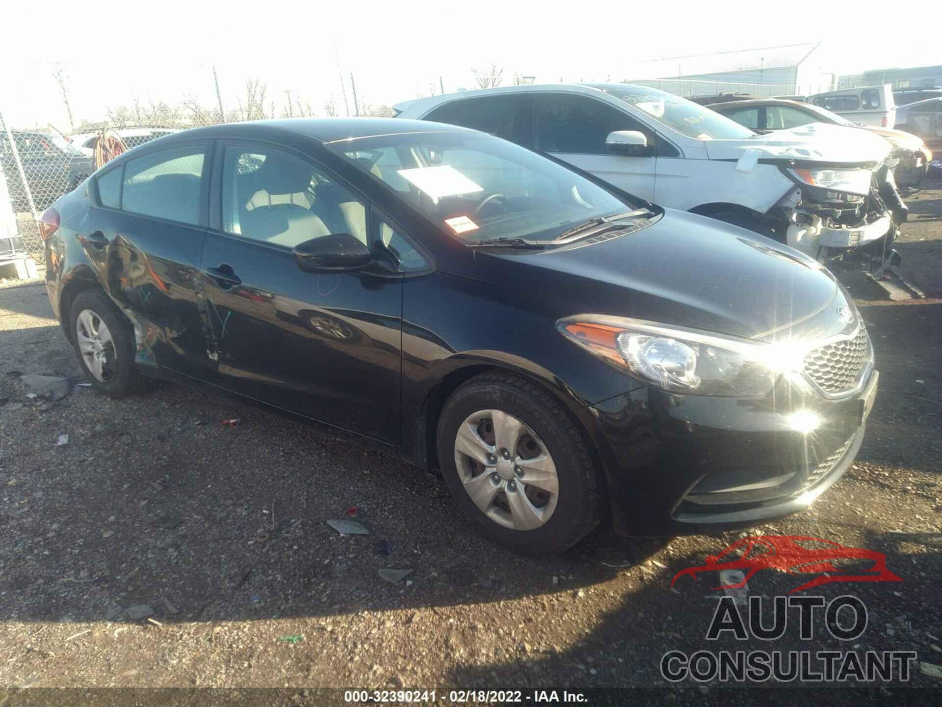 KIA FORTE 2016 - KNAFK4A62G5486335