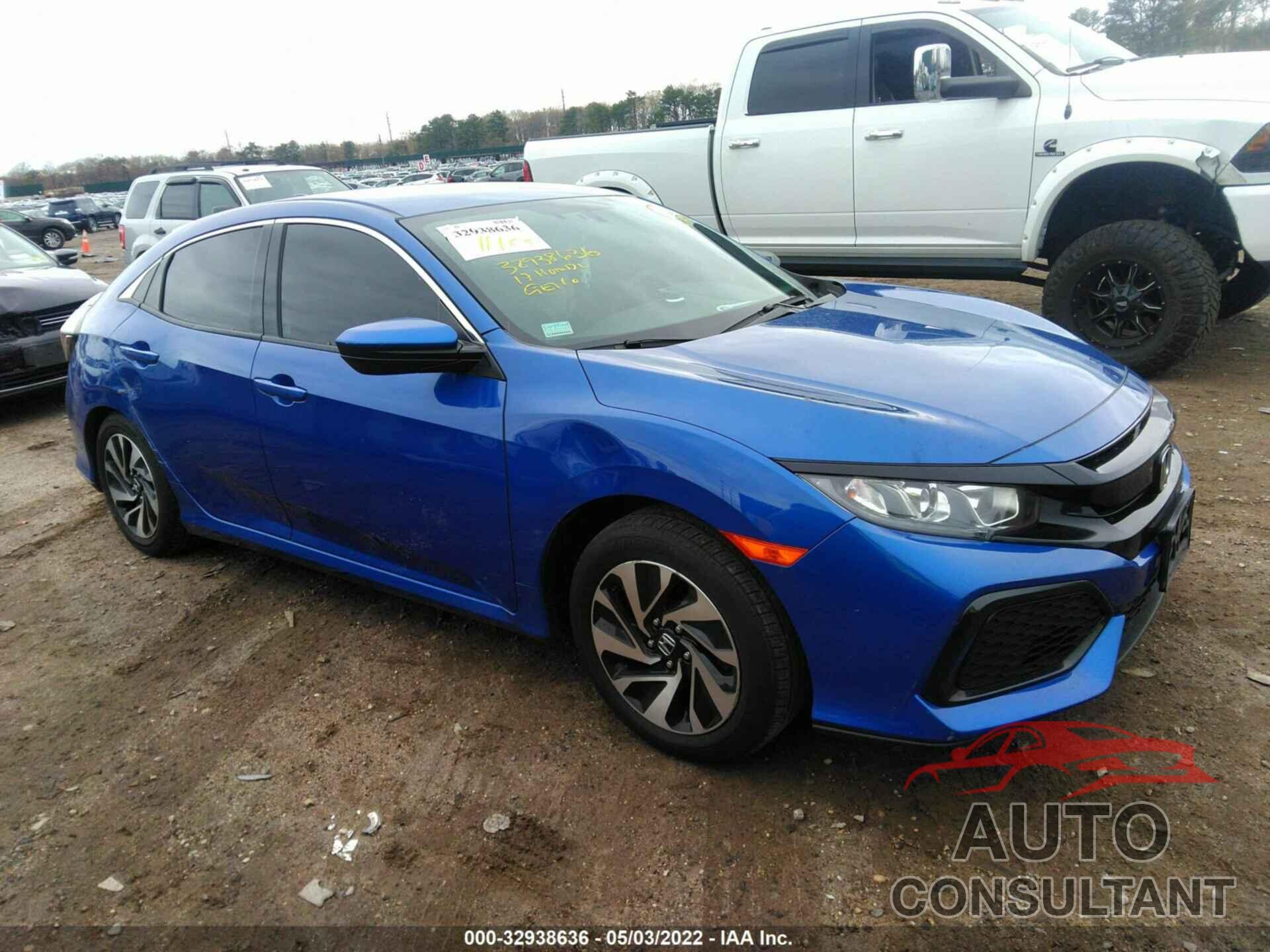 HONDA CIVIC HATCHBACK 2017 - SHHFK7H23HU418826