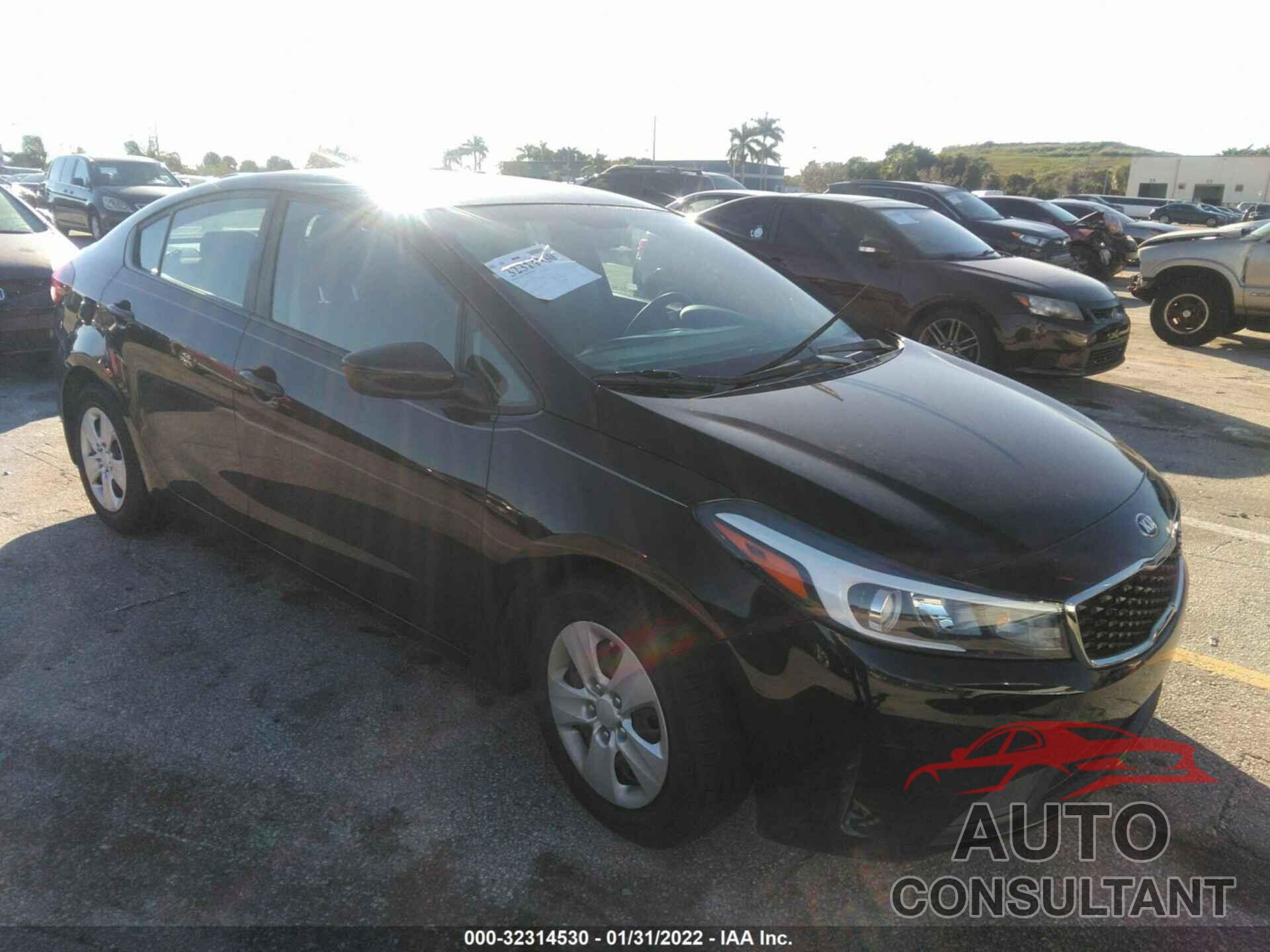 KIA FORTE 2017 - 3KPFK4A71HE106709